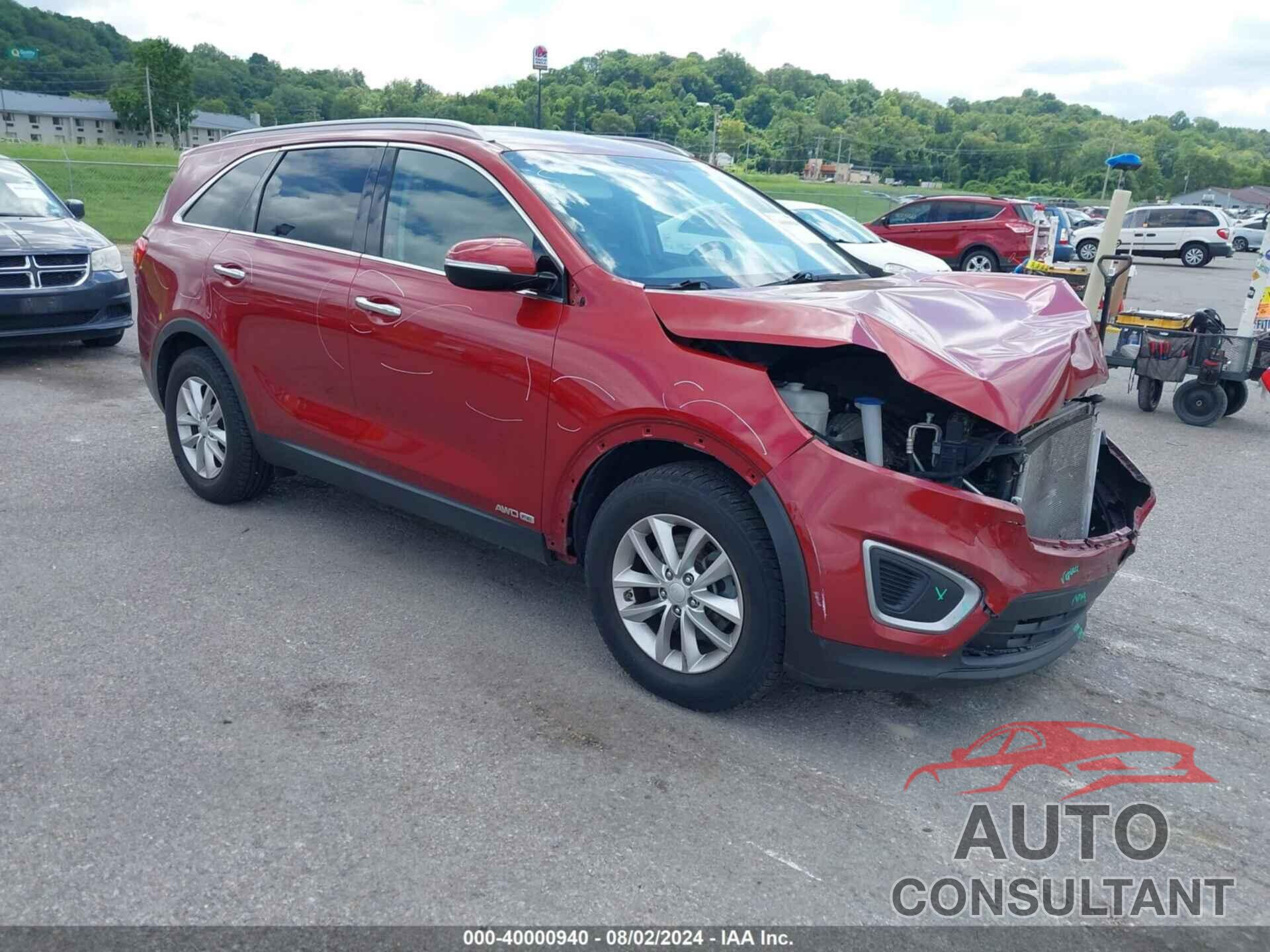 KIA SORENTO 2017 - 5XYPGDA51HG209362