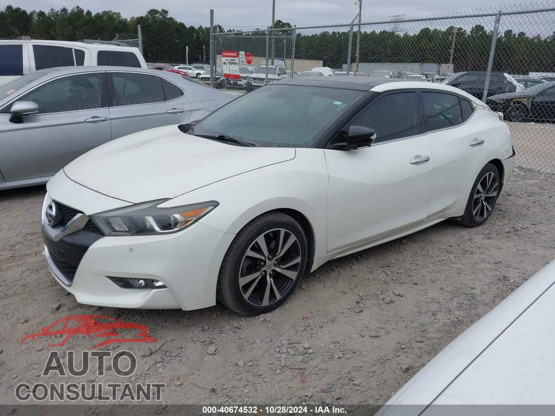 NISSAN MAXIMA 2017 - 1N4AA6AP1HC452314
