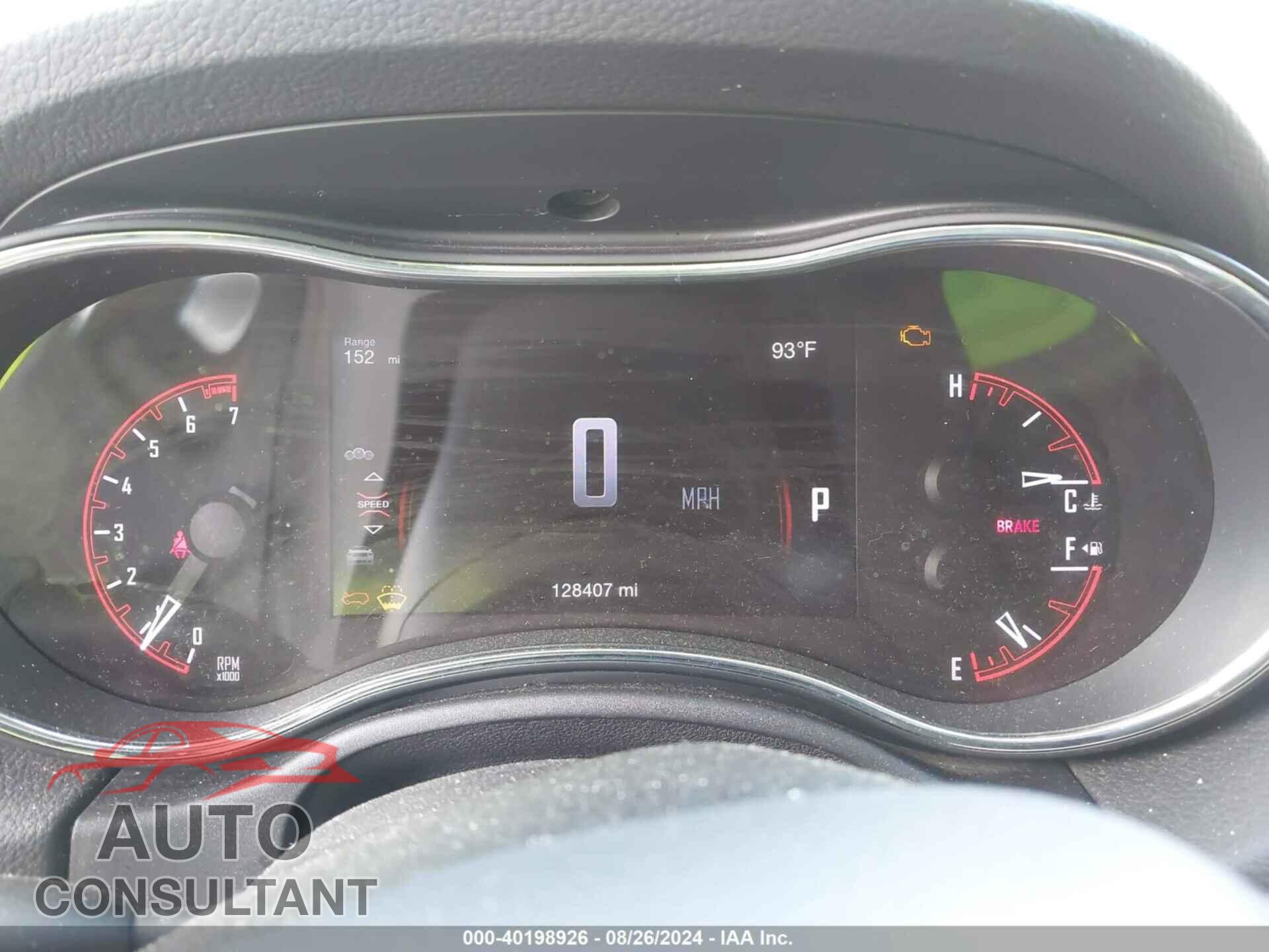 DODGE DURANGO 2017 - 1C4RDJAG4HC898481