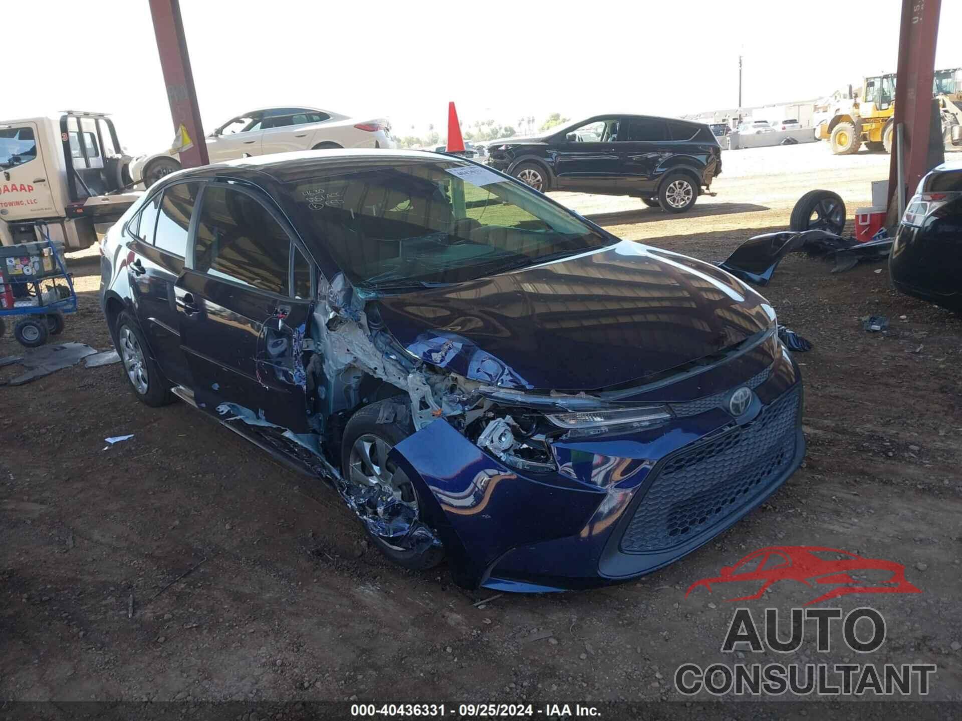 TOYOTA COROLLA 2020 - JTDEPRAE4LJ018807