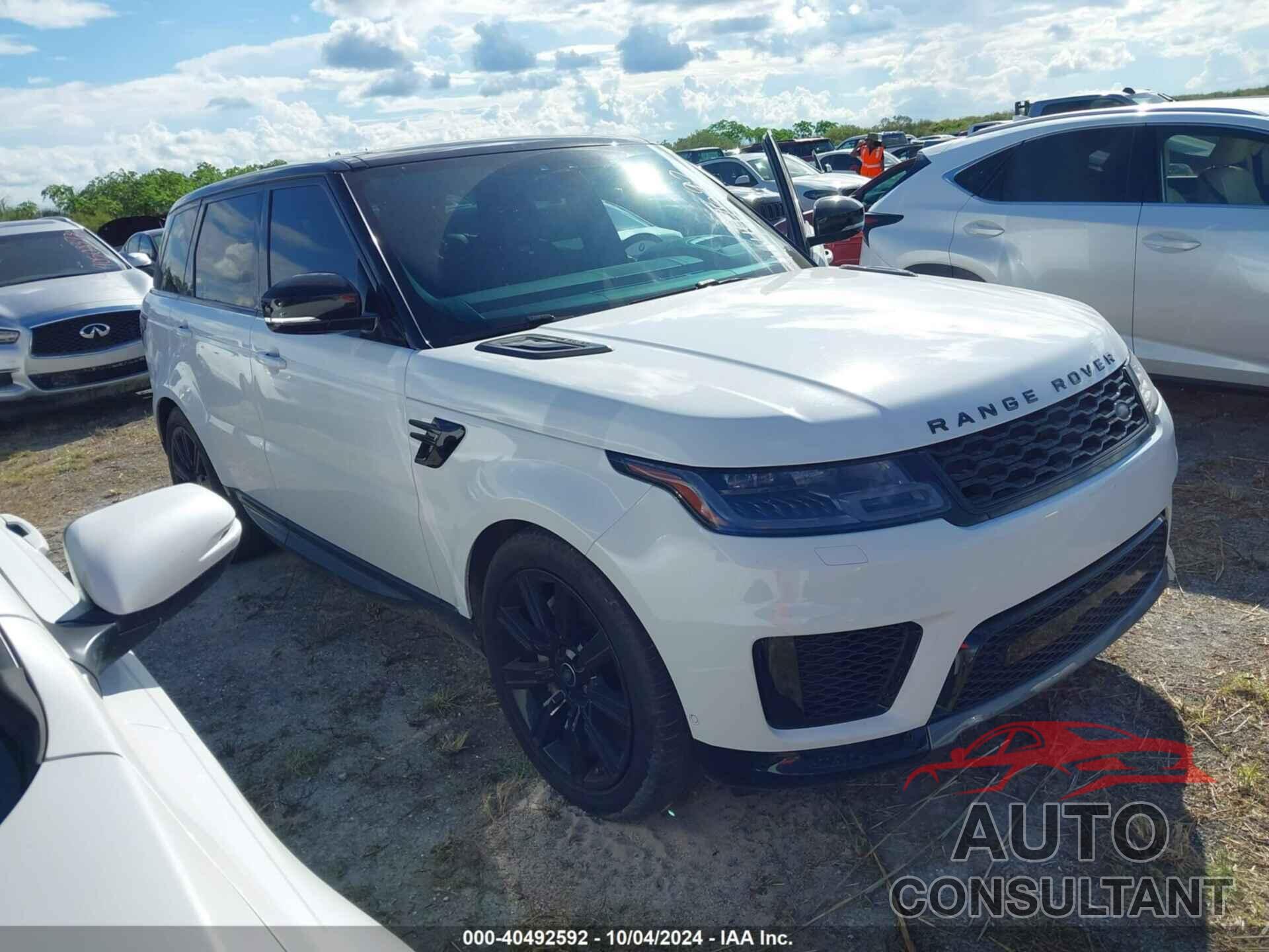 LAND ROVER RANGE ROVER SPORT 2020 - SALWR2SU4LA889436