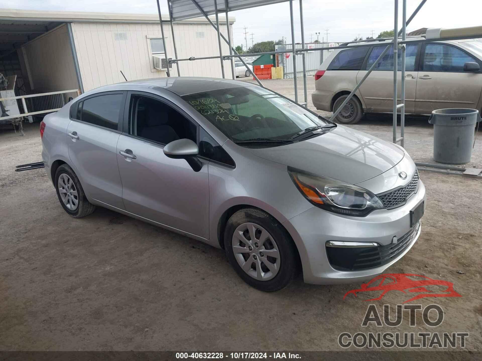 KIA RIO 2016 - KNADM4A33G6621324