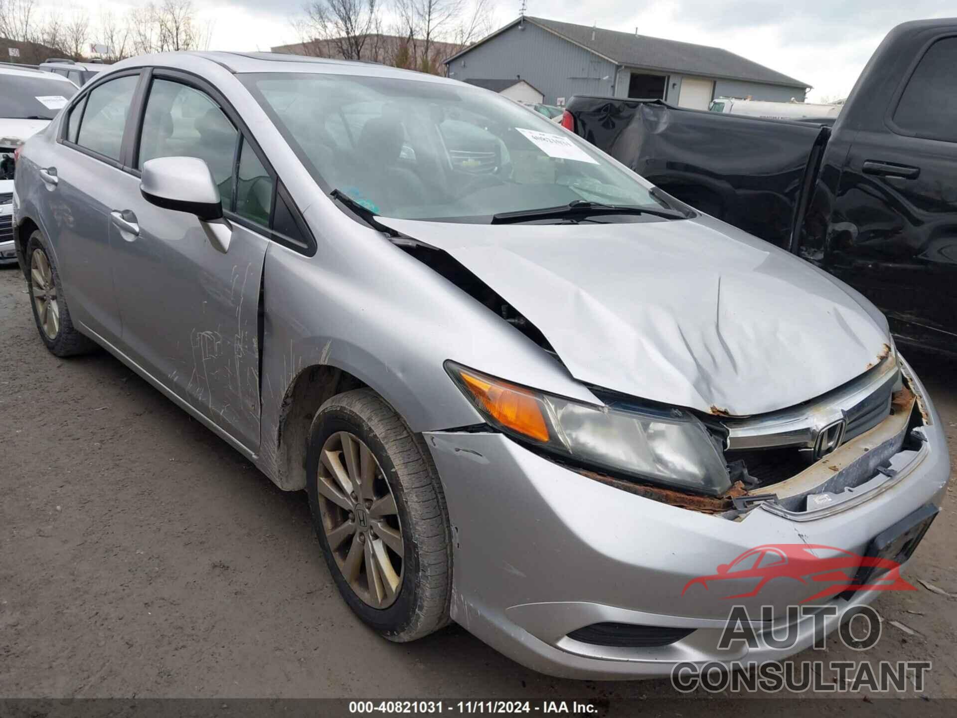 HONDA CIVIC 2012 - 19XFB2F90CE024297
