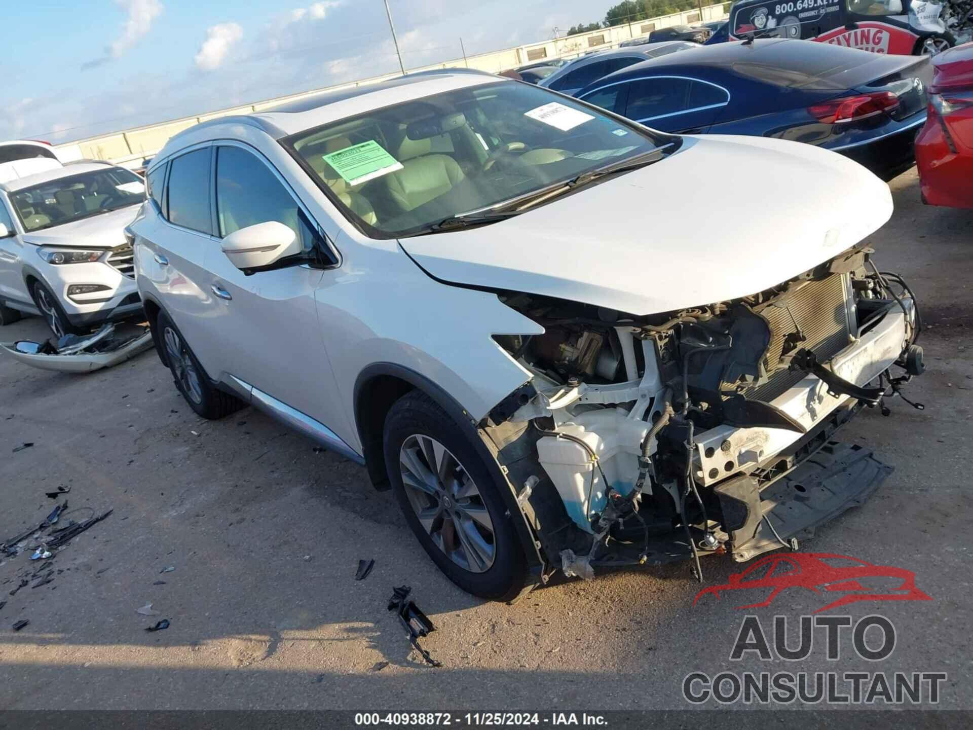 NISSAN MURANO 2015 - 5N1AZ2MG8FN245813