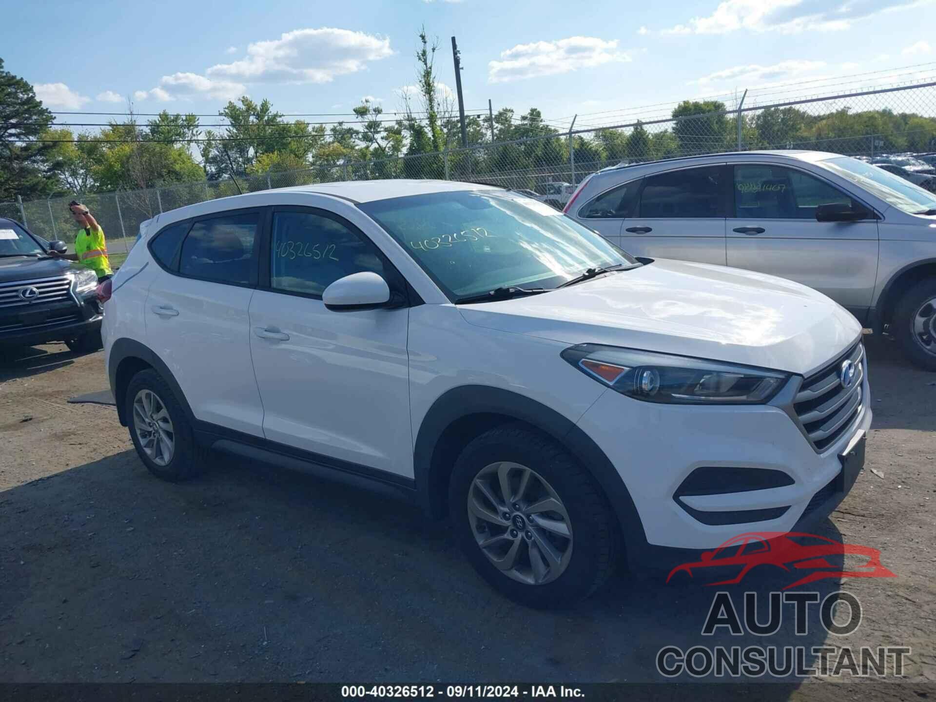 HYUNDAI TUCSON 2017 - KM8J23A41HU367426