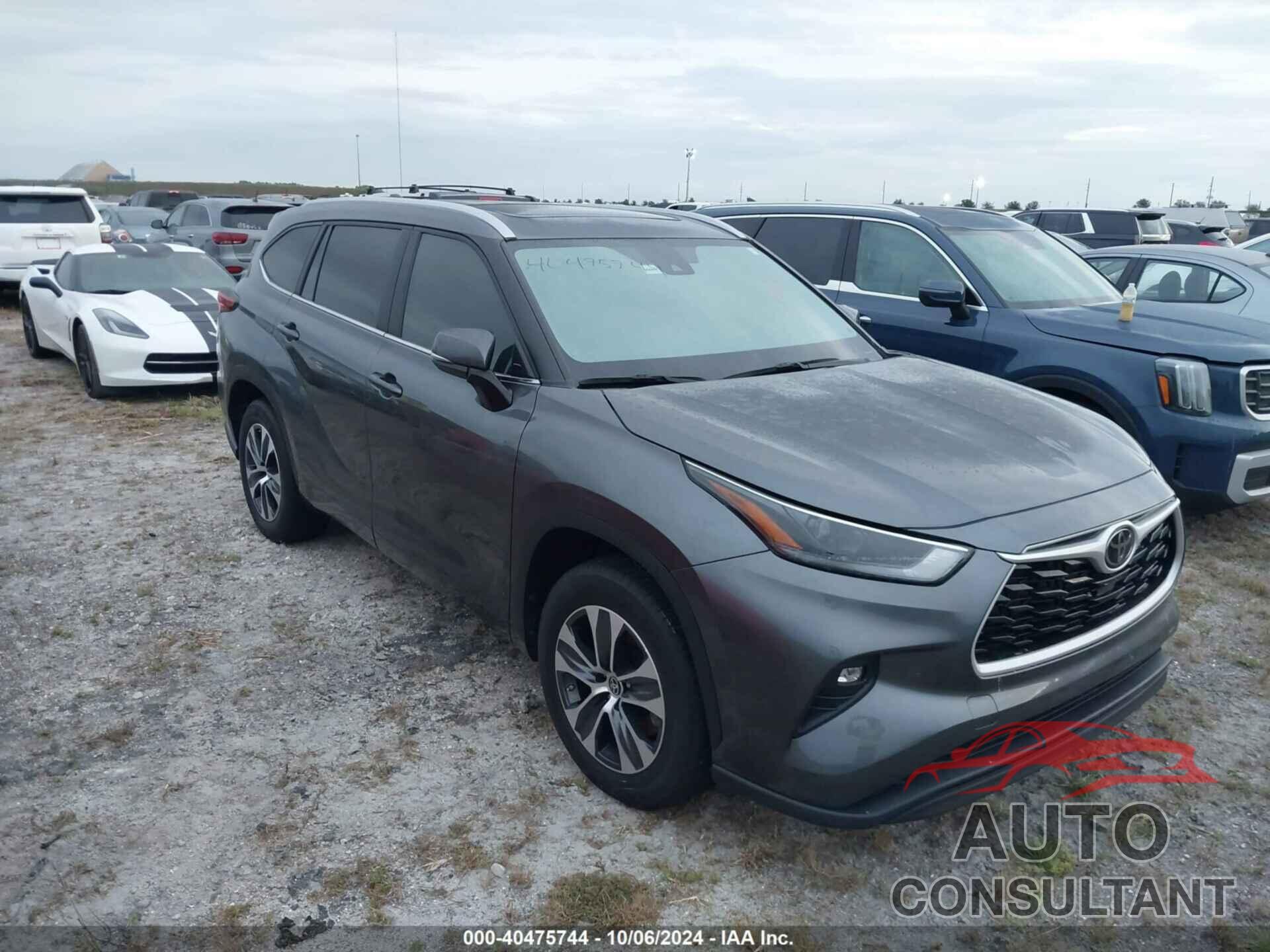 TOYOTA HIGHLANDER 2023 - 5TDKDRAH0PS045226