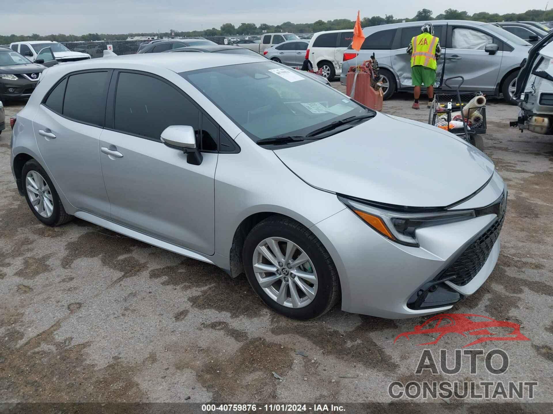 TOYOTA COROLLA 2024 - JTND4MBE0R3222812