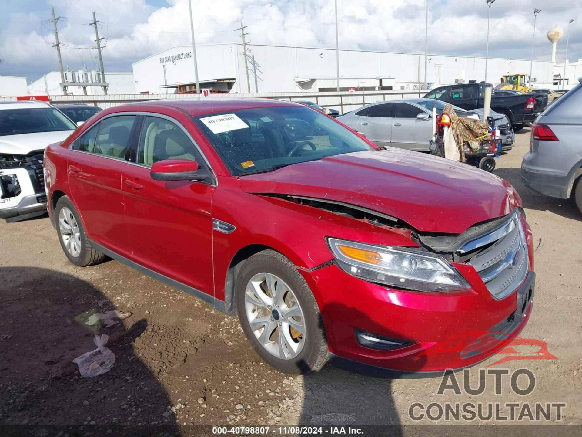 FORD TAURUS 2012 - 1FAHP2EW0CG130269