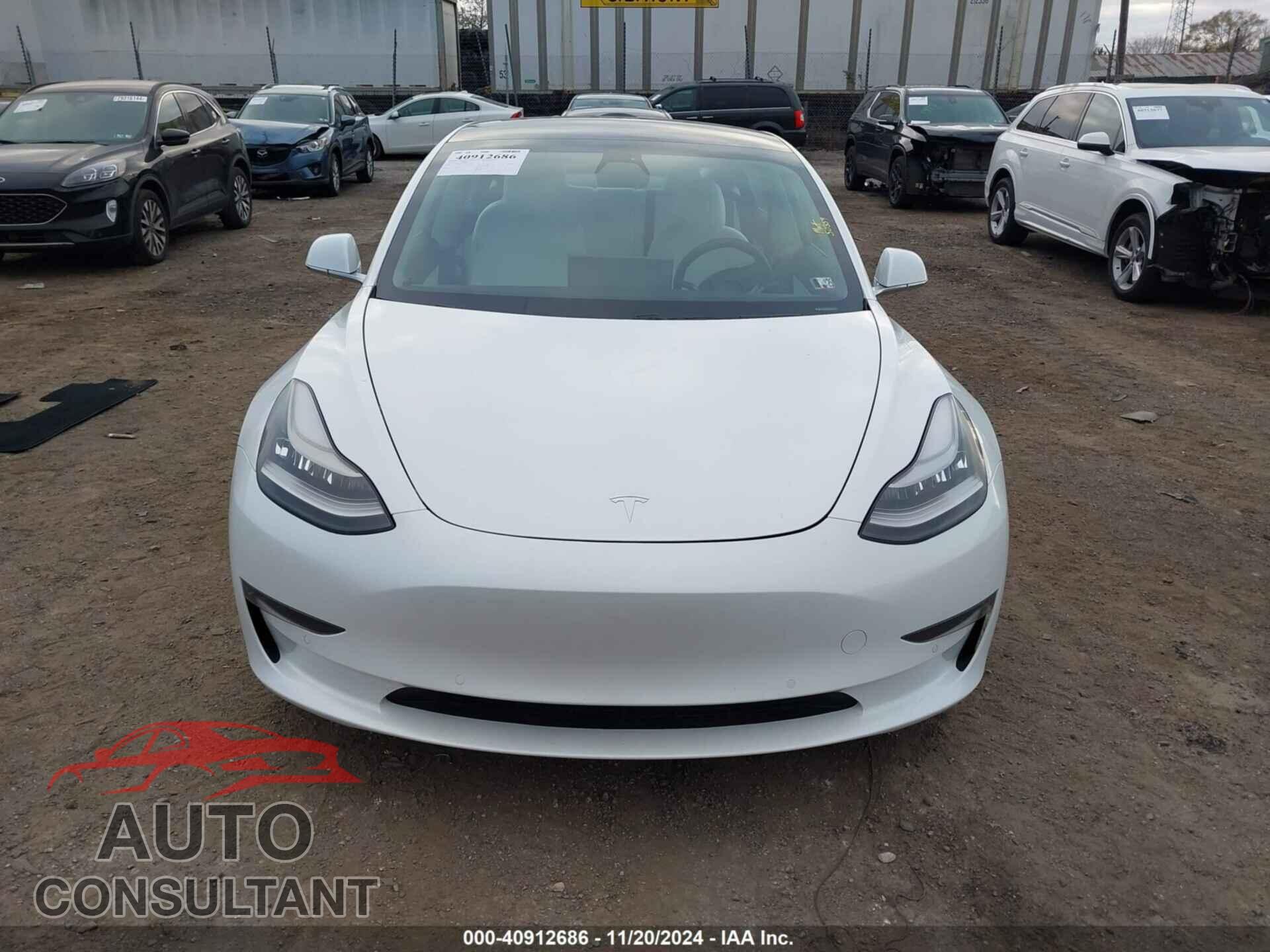 TESLA MODEL 3 2019 - 5YJ3E1EAXKF486455
