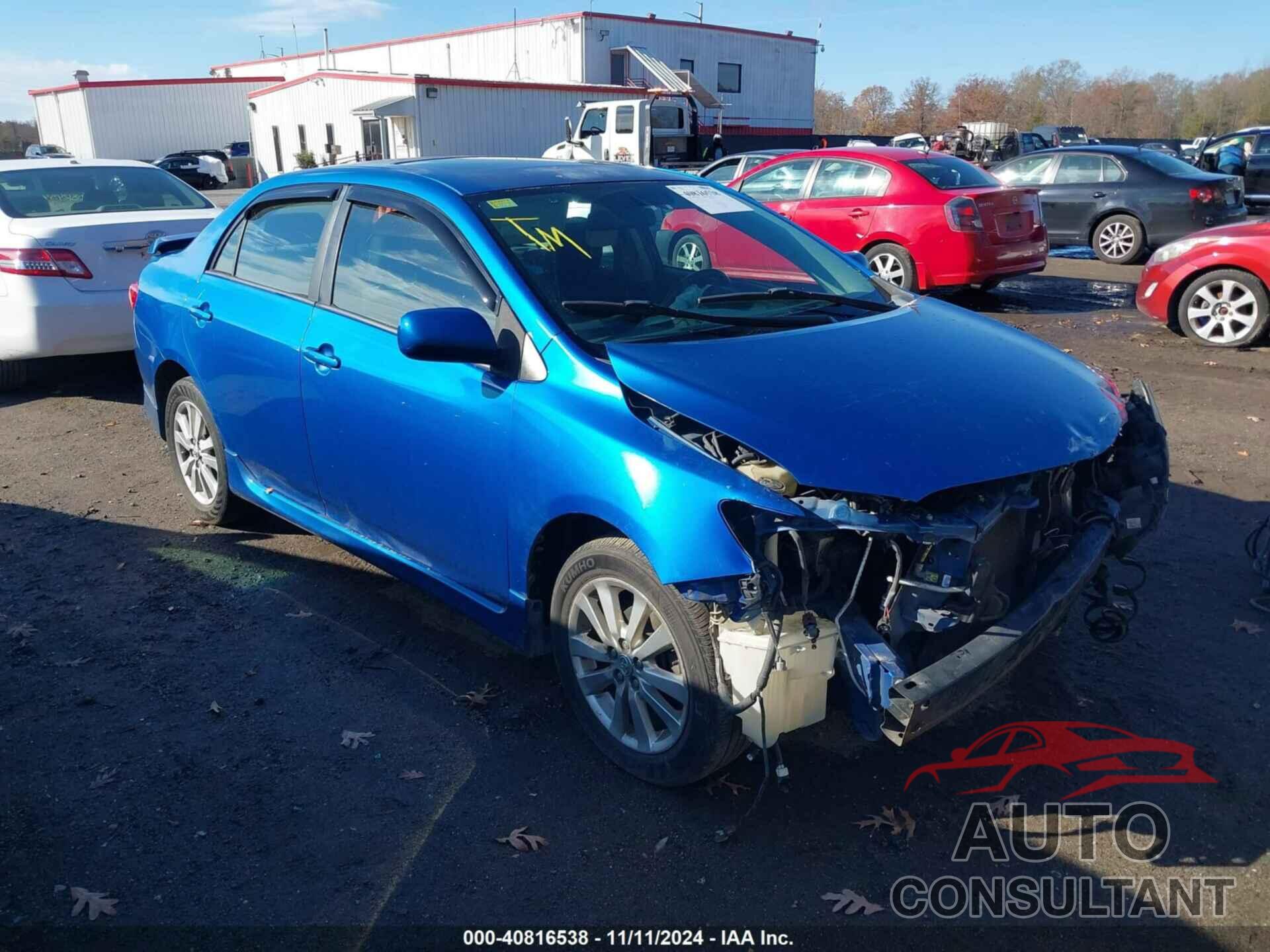 TOYOTA COROLLA 2010 - 2T1BU4EE4AC459581