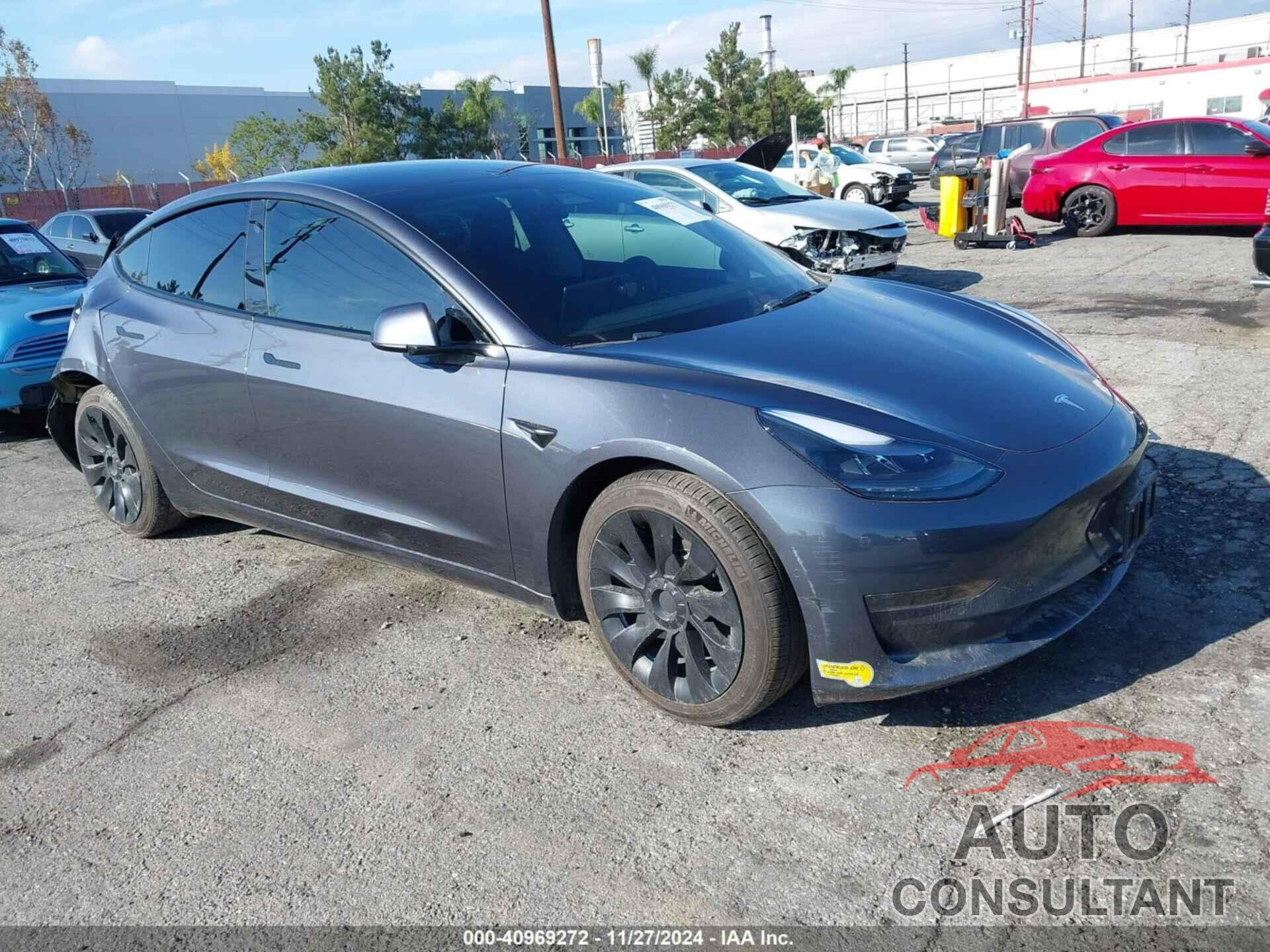 TESLA MODEL 3 2022 - 5YJ3E1EA4NF148425