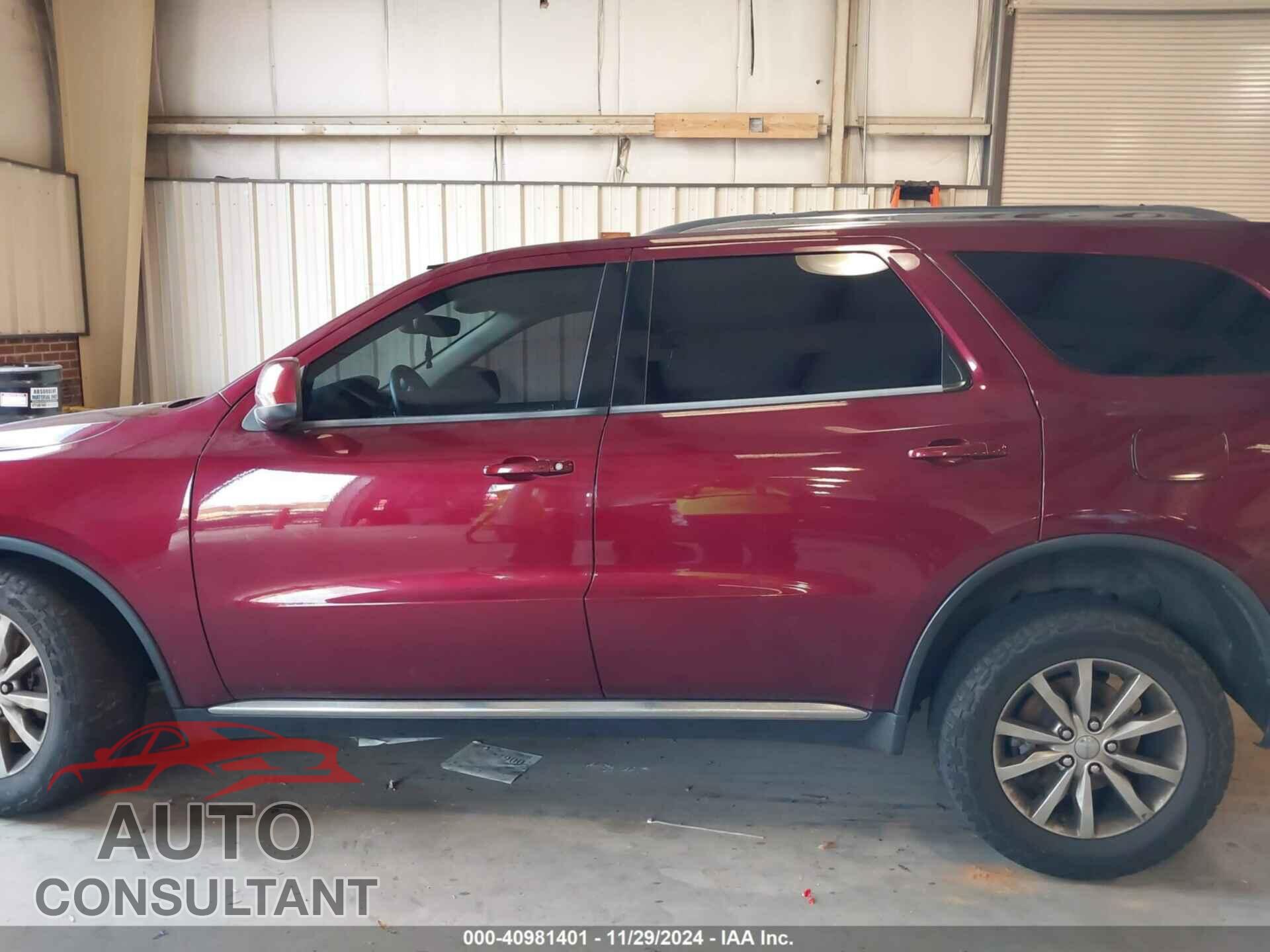 DODGE DURANGO 2017 - 1C4RDJAG7HC958060