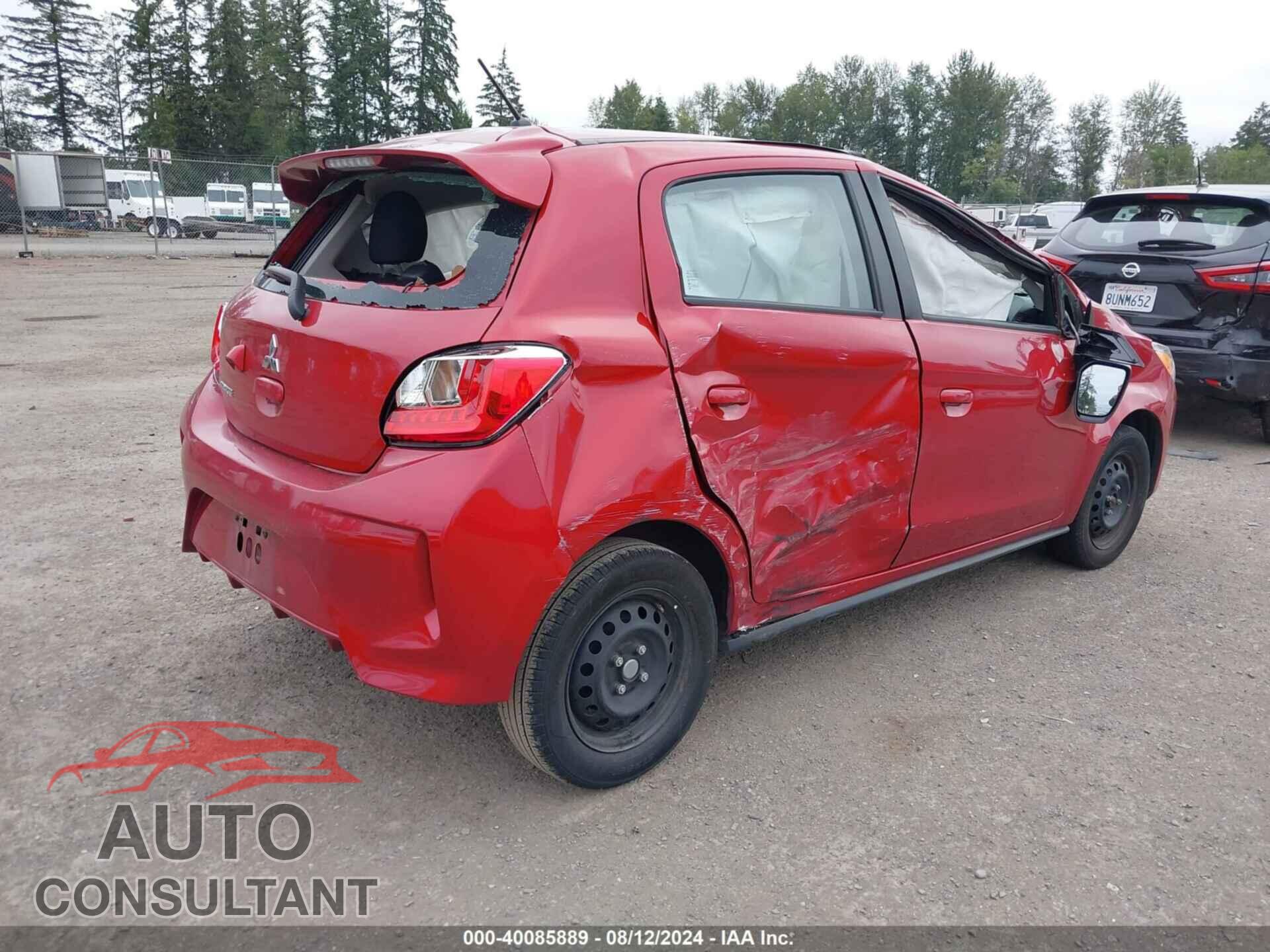 MITSUBISHI MIRAGE 2021 - ML32AUHJ1MH013473