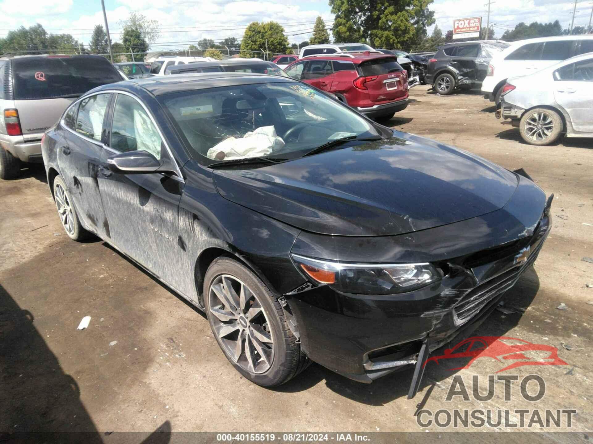 CHEVROLET MALIBU 2017 - 1G1ZE5ST8HF230349