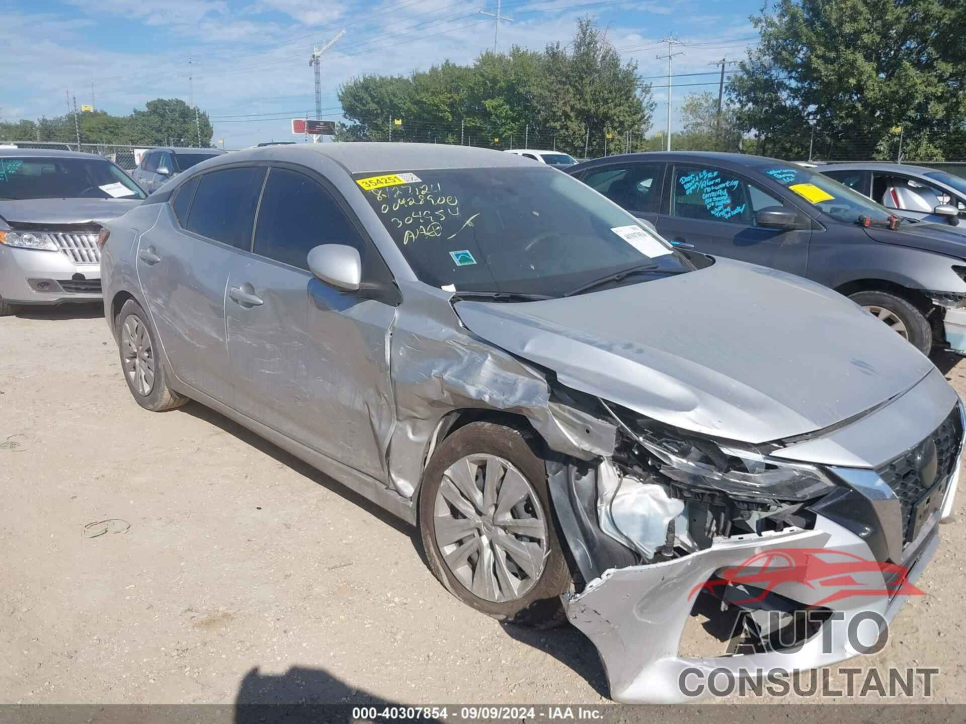 NISSAN SENTRA 2022 - 3N1AB8BV2NY304954