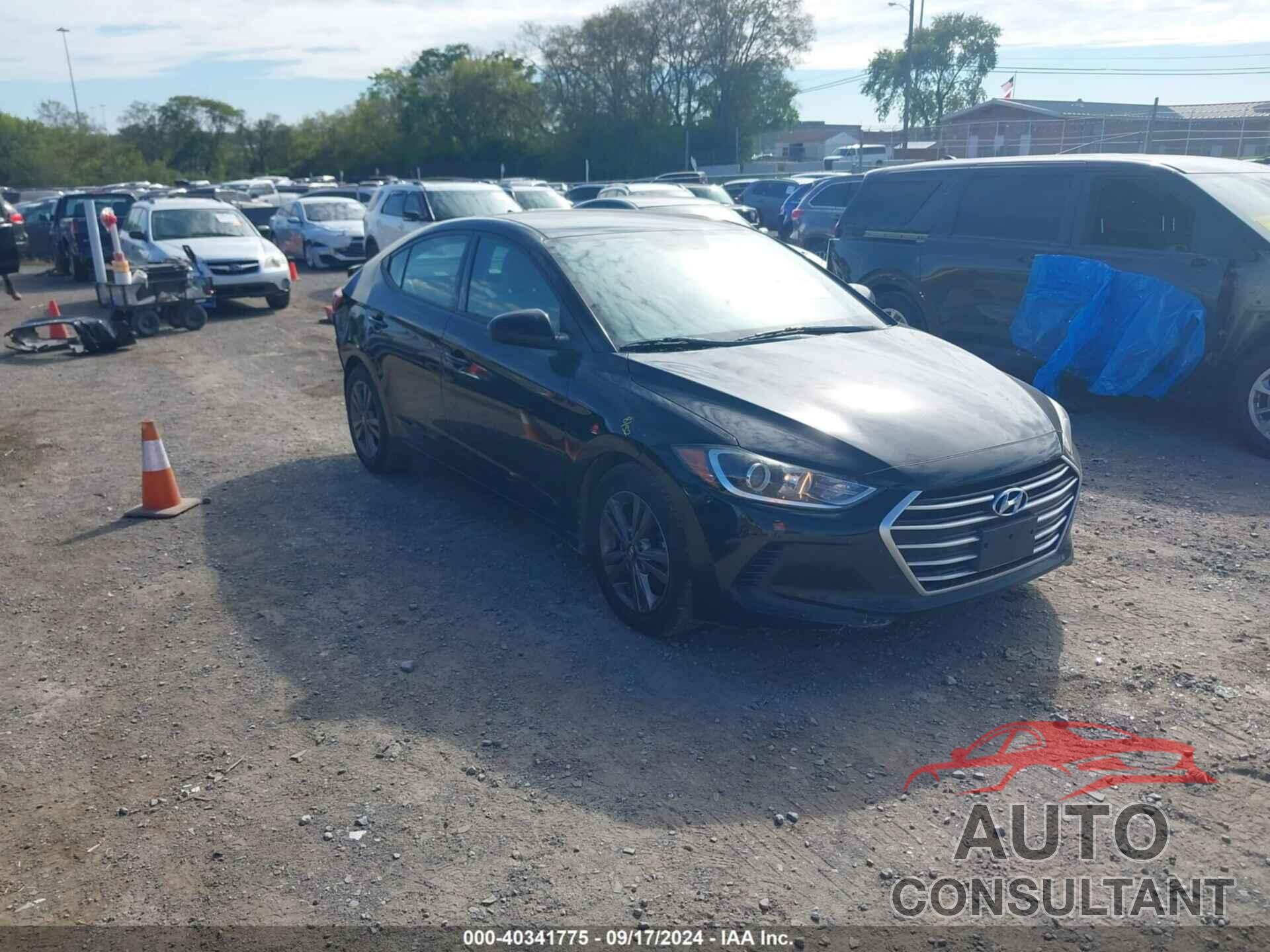 HYUNDAI ELANTRA 2017 - 5NPD84LFXHH012673