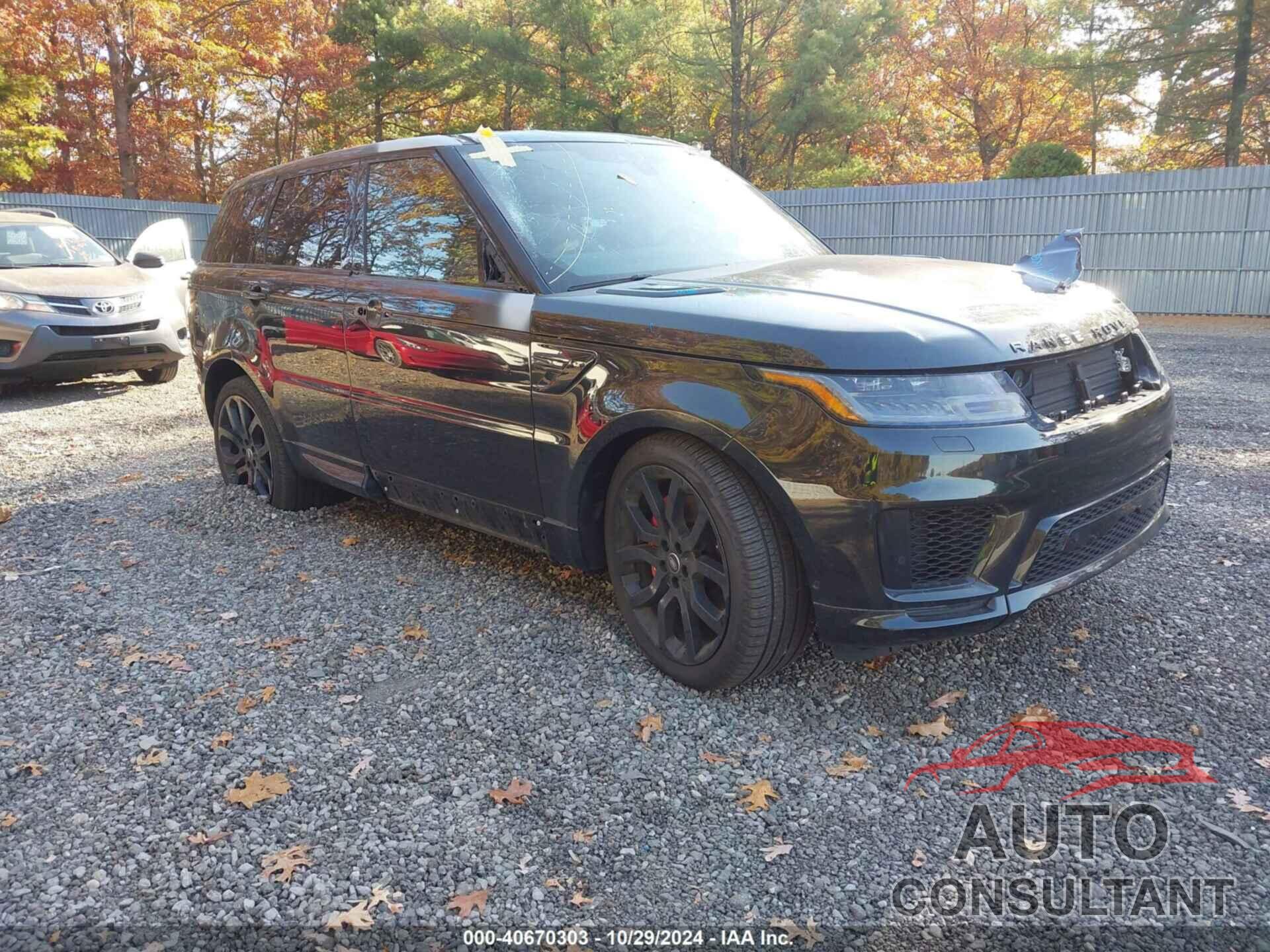 LAND ROVER RANGE ROVER SPORT 2020 - SALWR2SE9LA722255