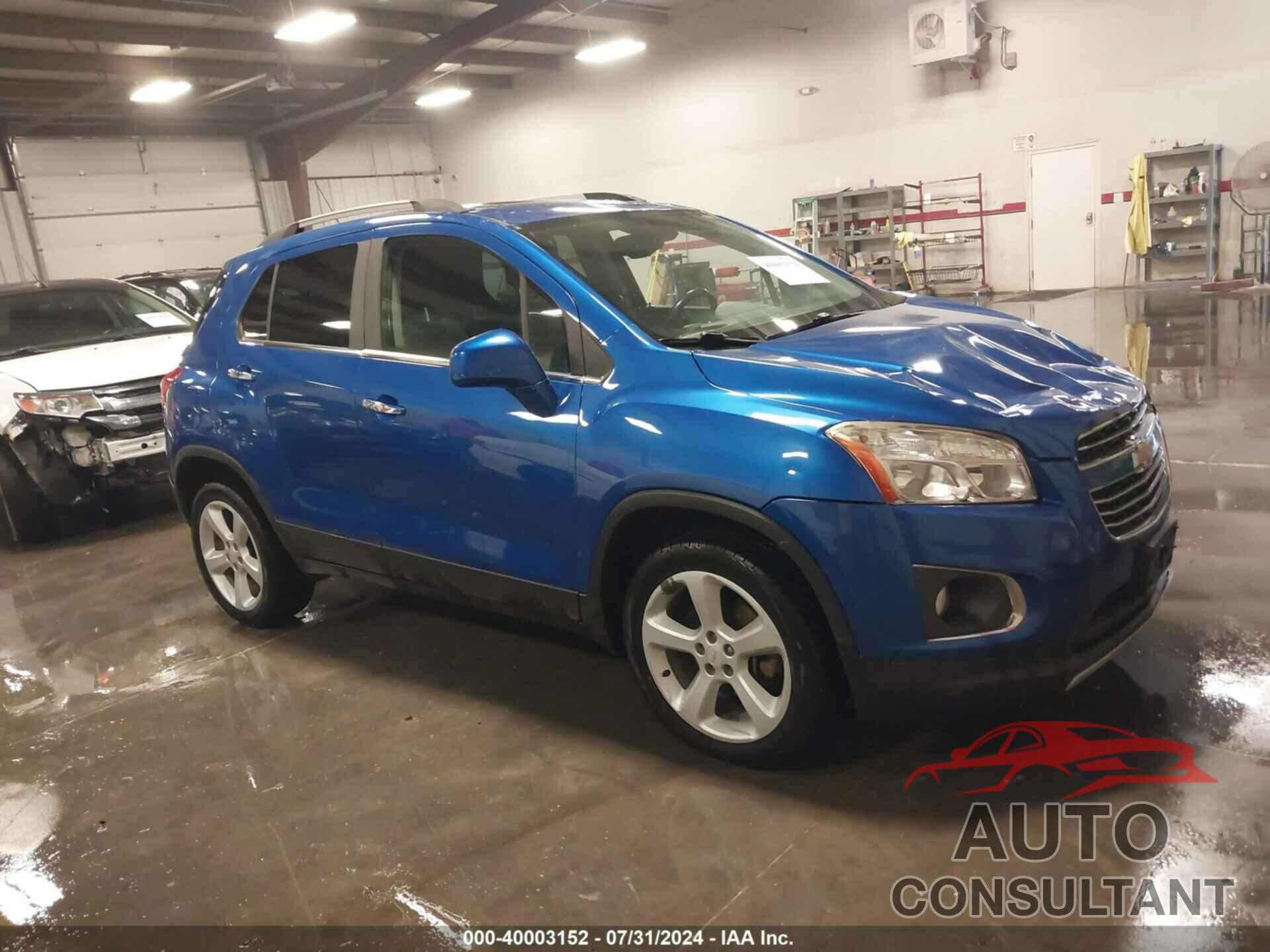 CHEVROLET TRAX 2016 - KL7CJRSB5GB760305