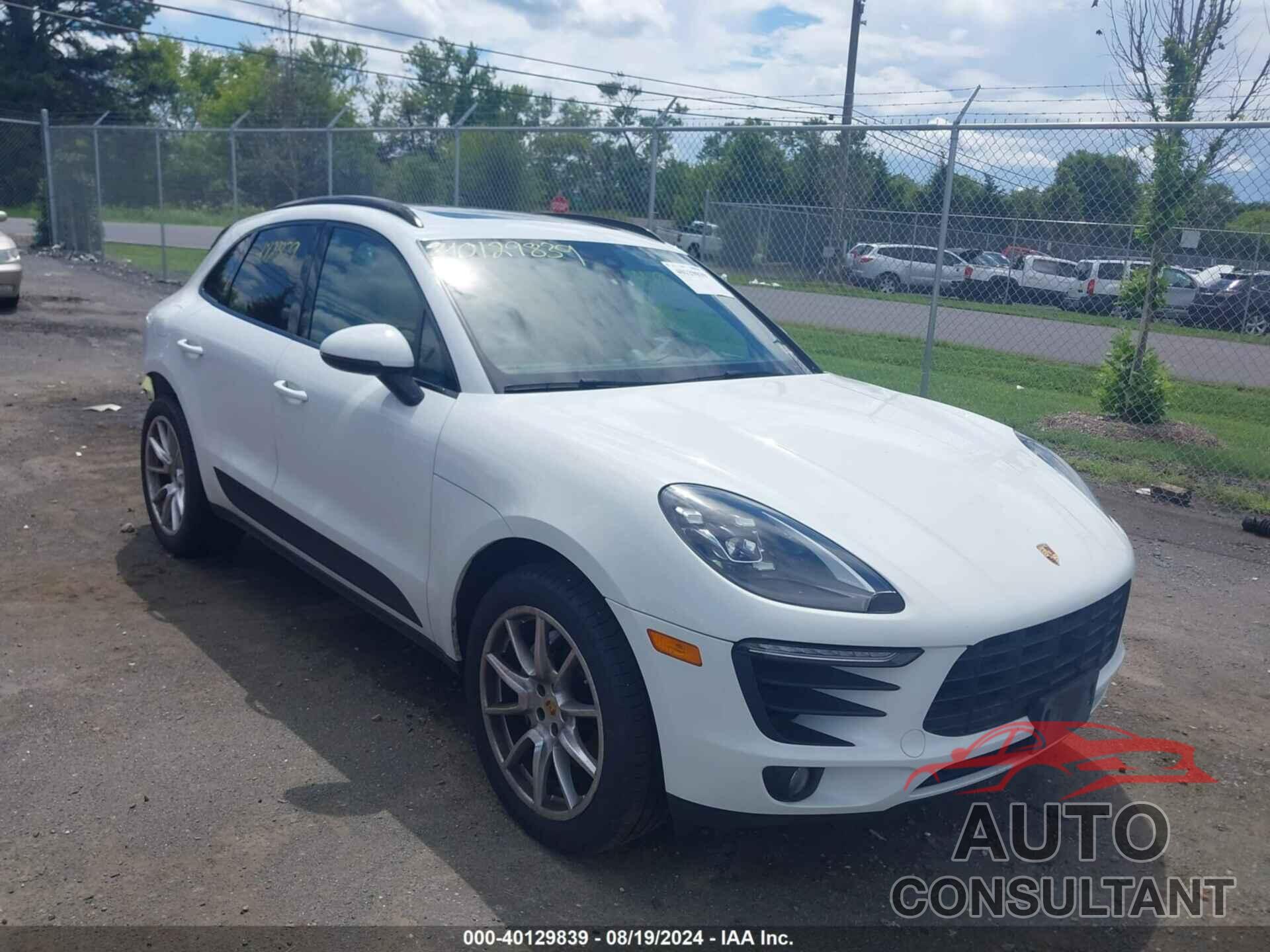 PORSCHE MACAN 2017 - WP1AB2A53HLB19531