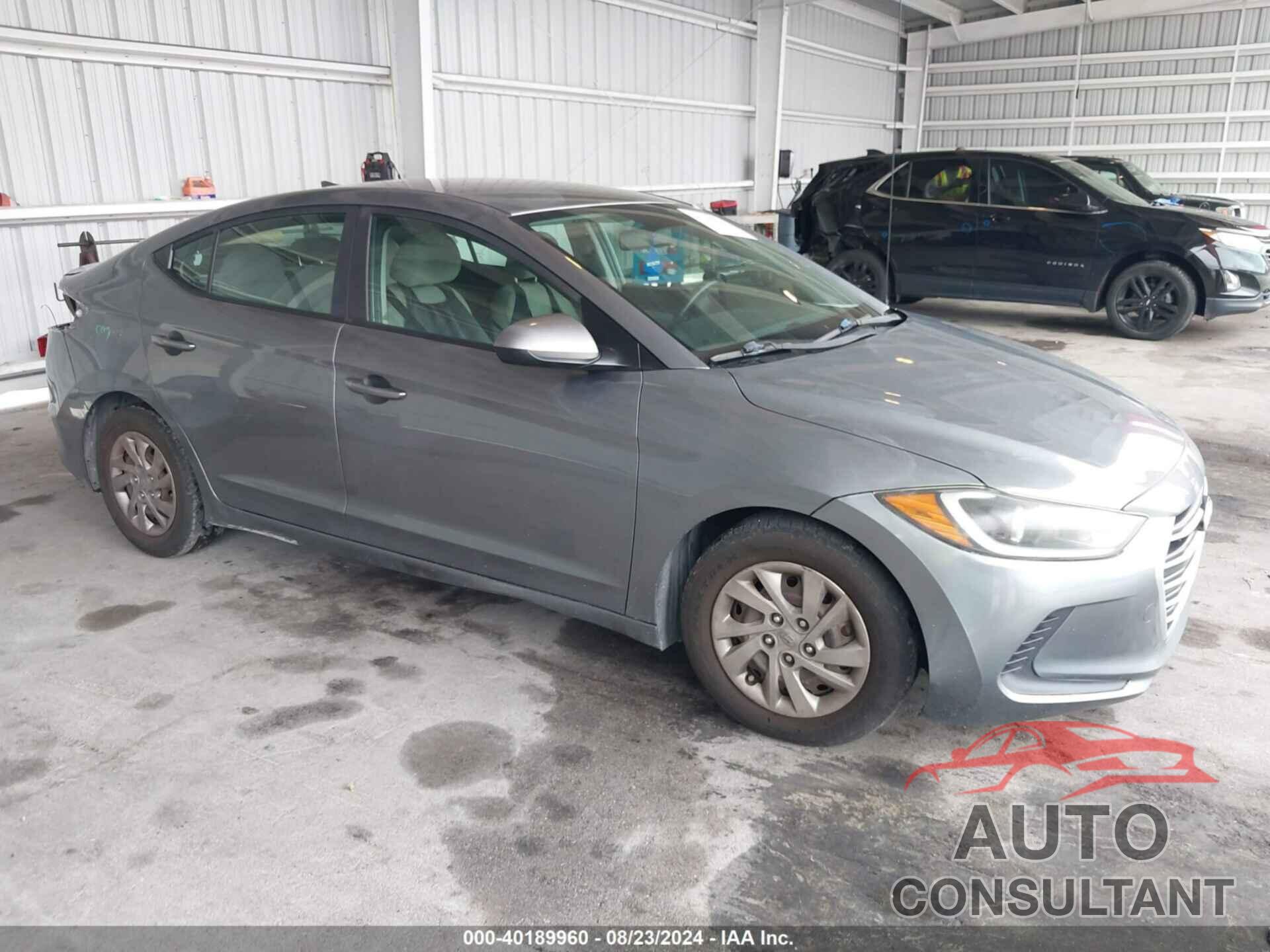 HYUNDAI ELANTRA 2017 - KMHD74LF9HU073193