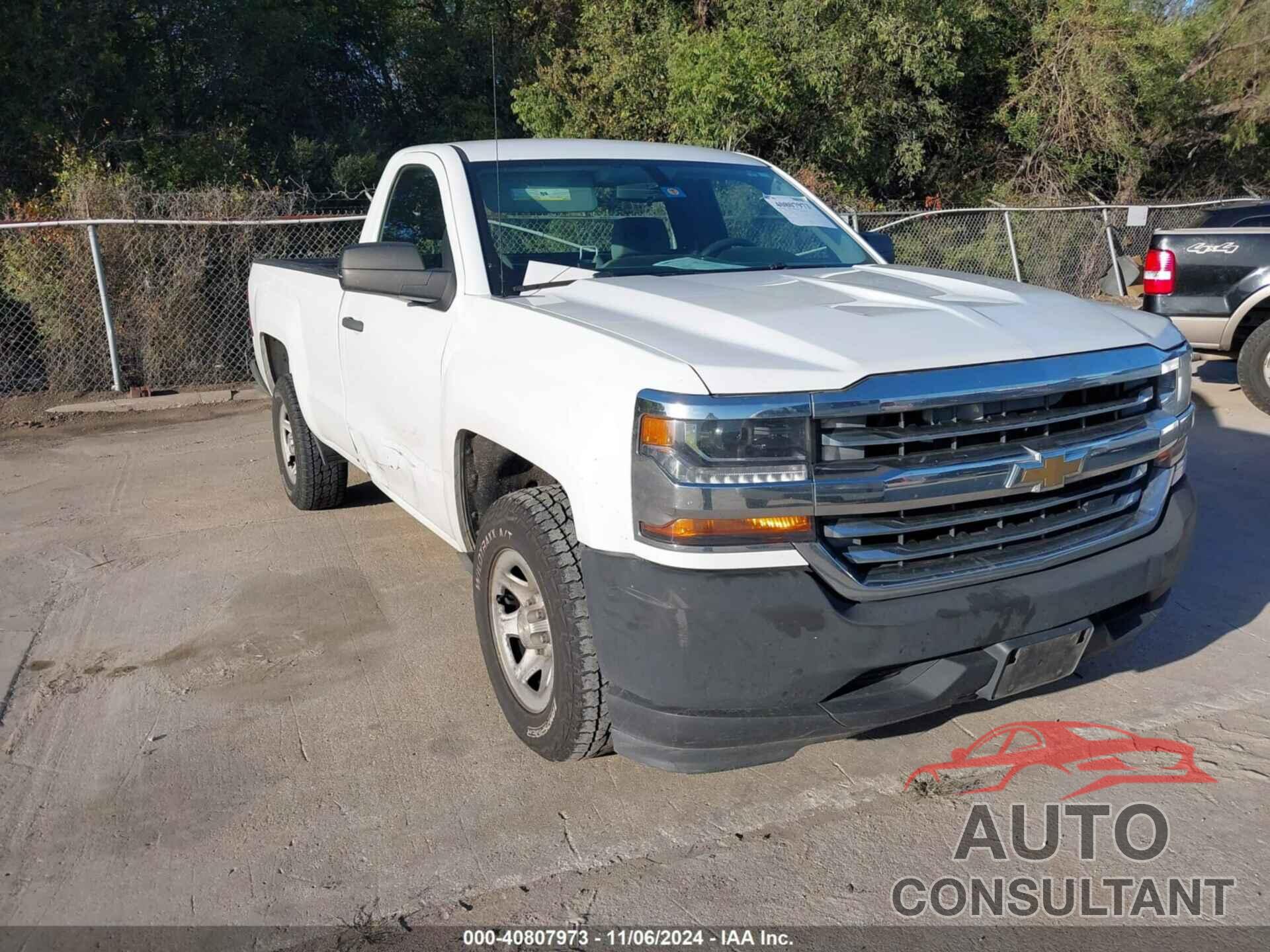 CHEVROLET SILVERADO 1500 2016 - 1GCNCNEH5GZ294980