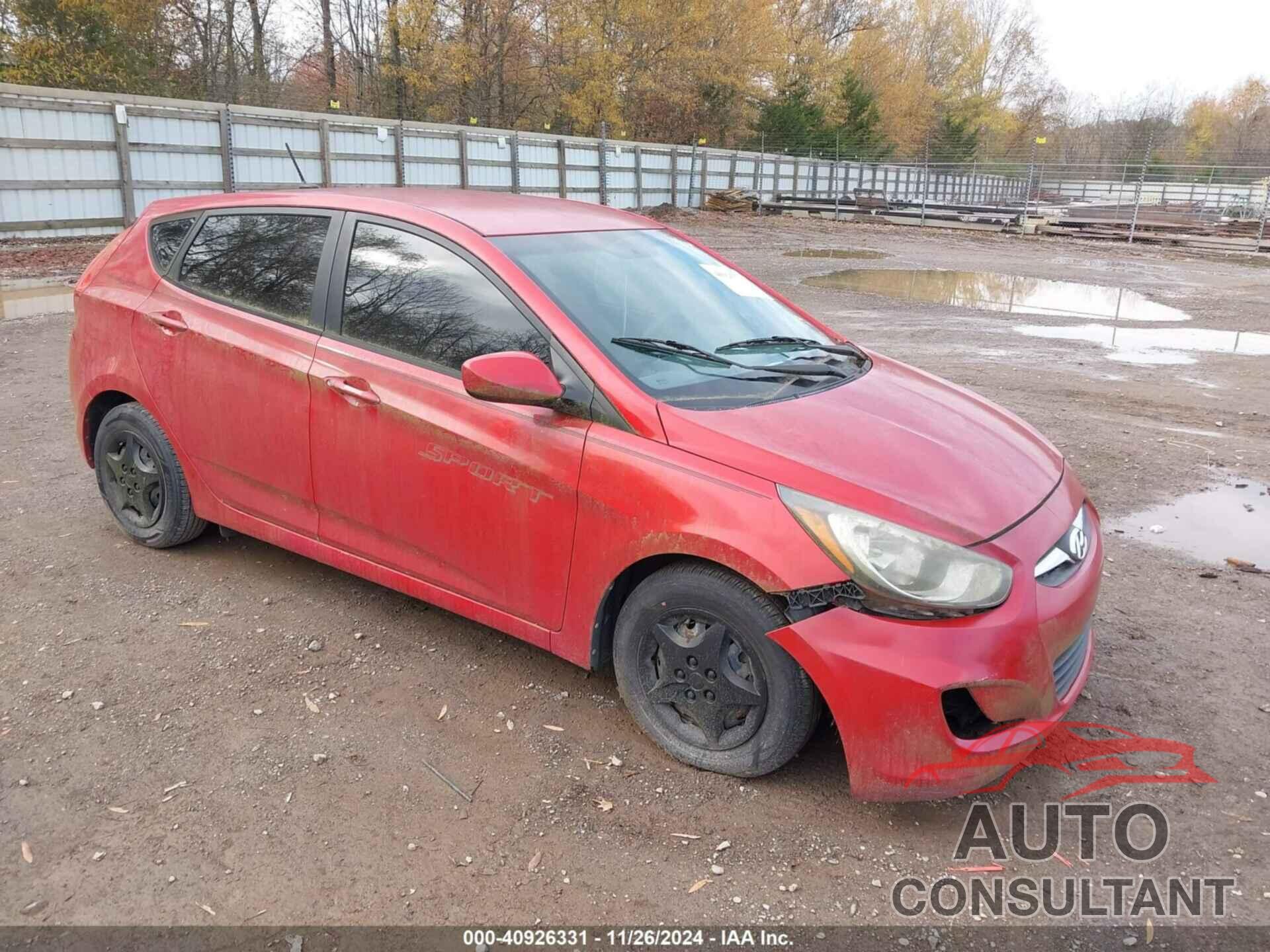 HYUNDAI ACCENT 2014 - KMHCT5AE6EU141551