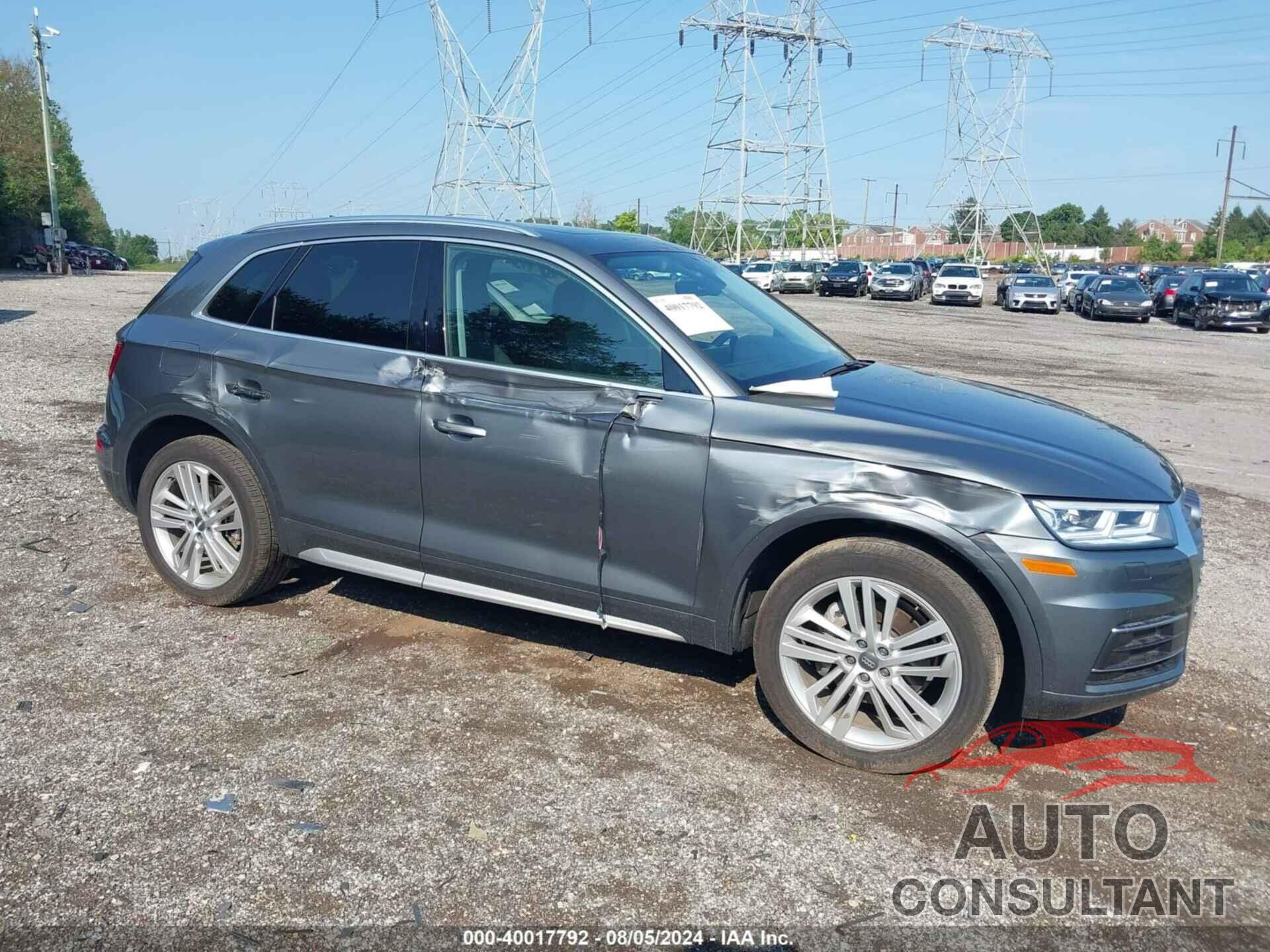 AUDI Q5 2018 - WA1BNAFY6J2246497