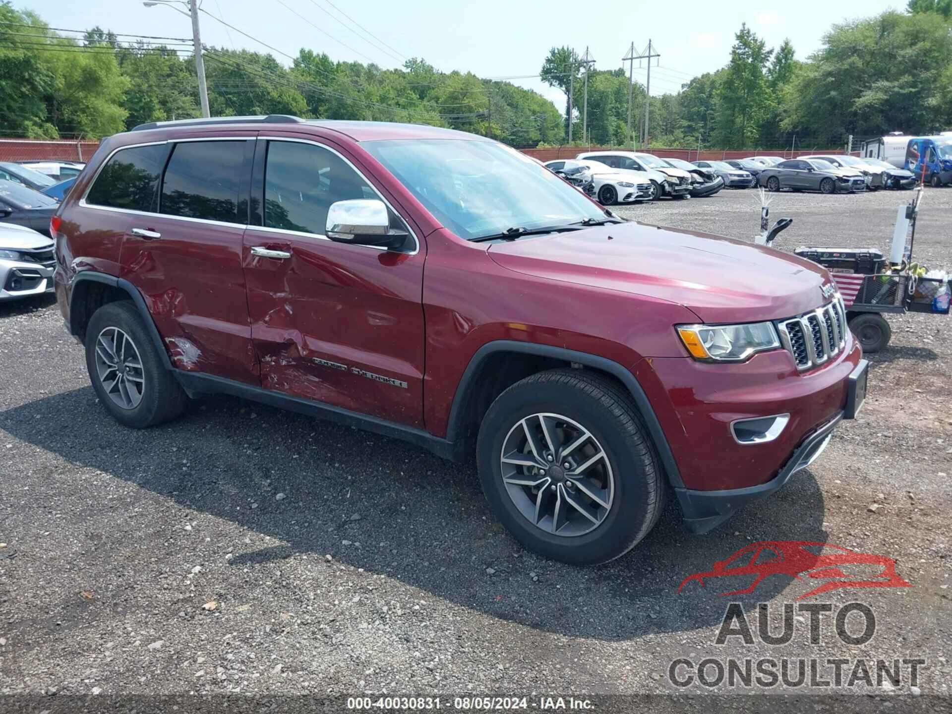JEEP GRAND CHEROKEE 2019 - 1C4RJFBGXKC608160