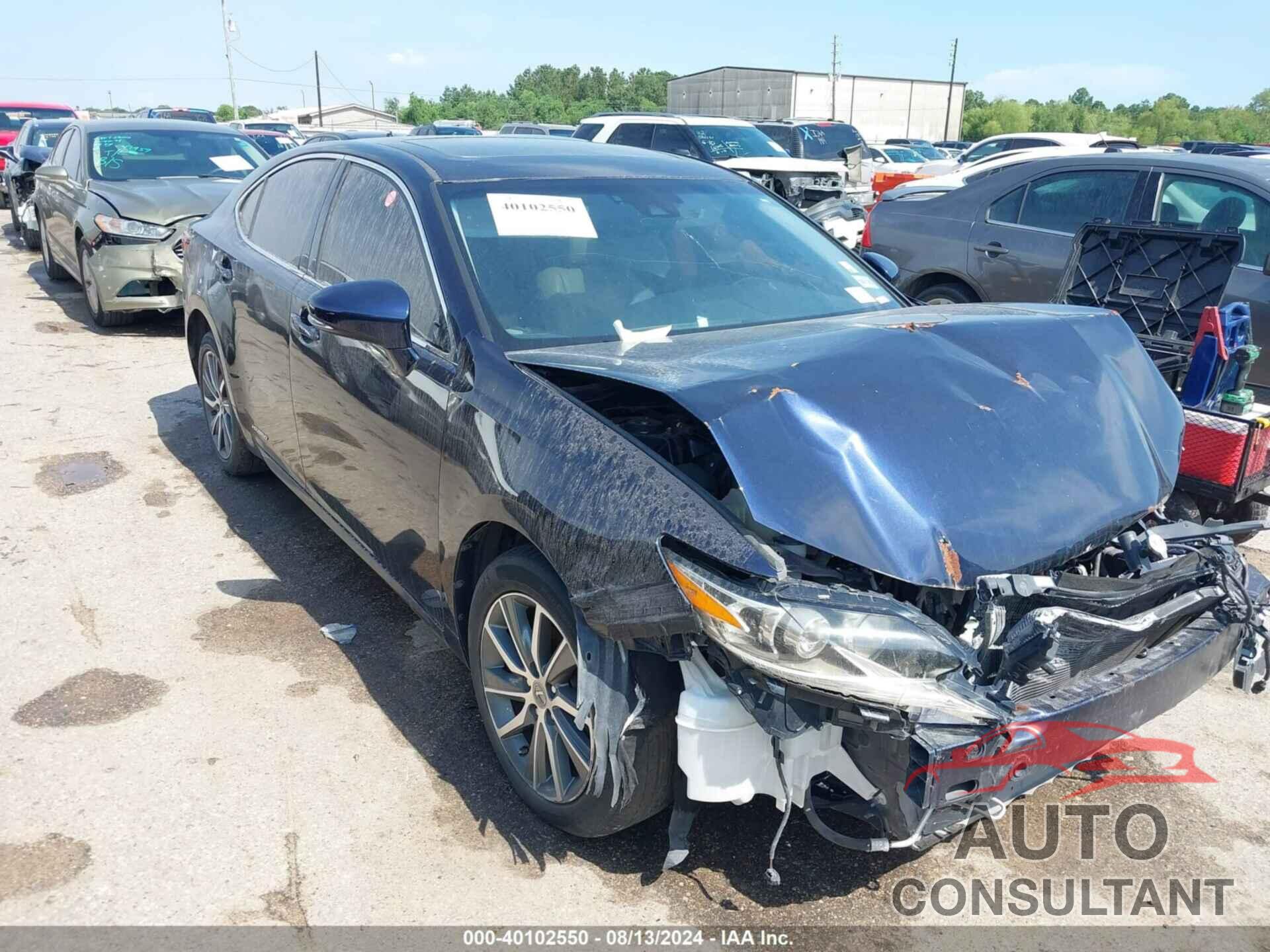 LEXUS ES 300H 2017 - JTHBW1GG2H2135785