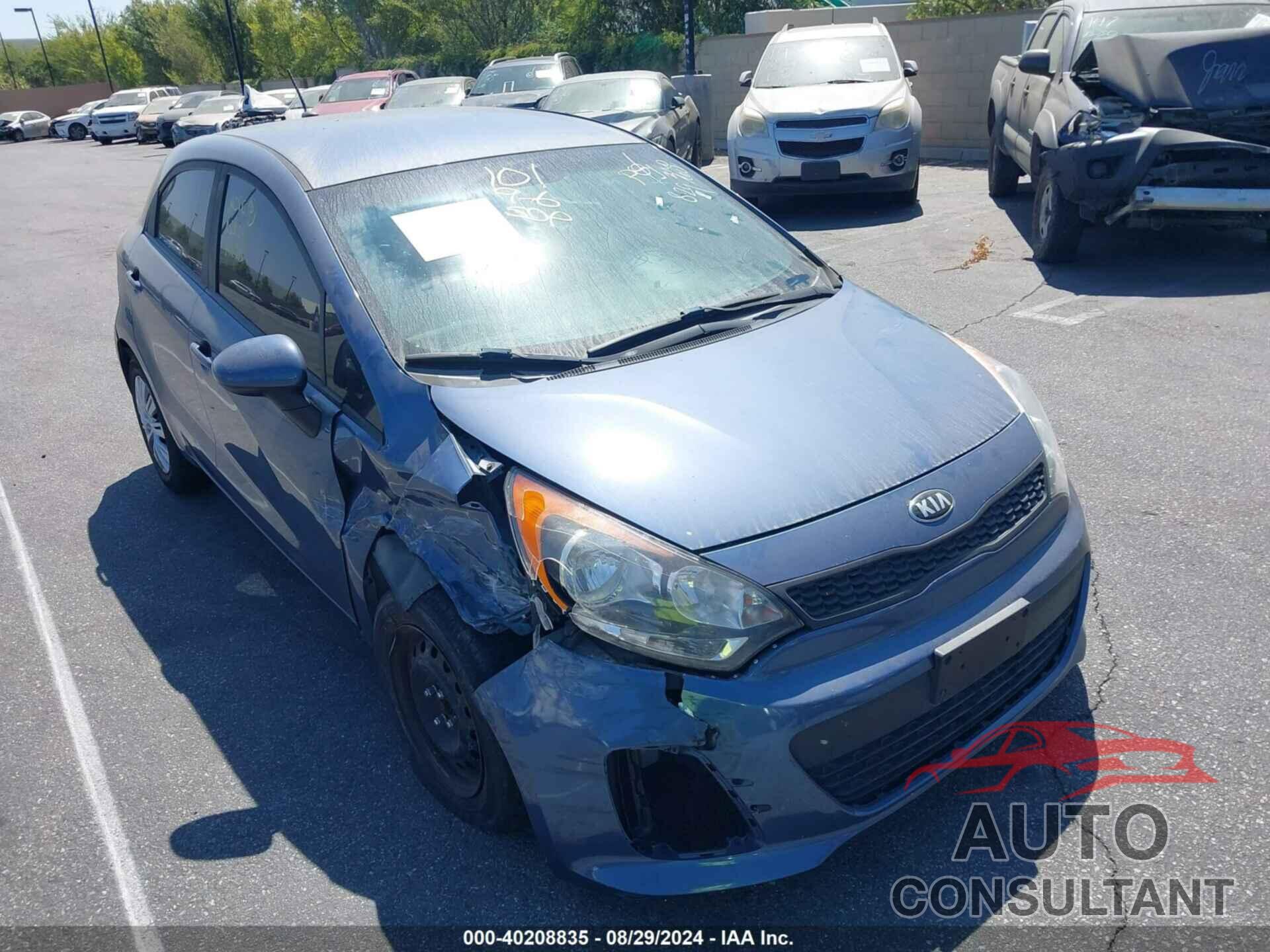 KIA RIO 2016 - KNADM5A30G6675847