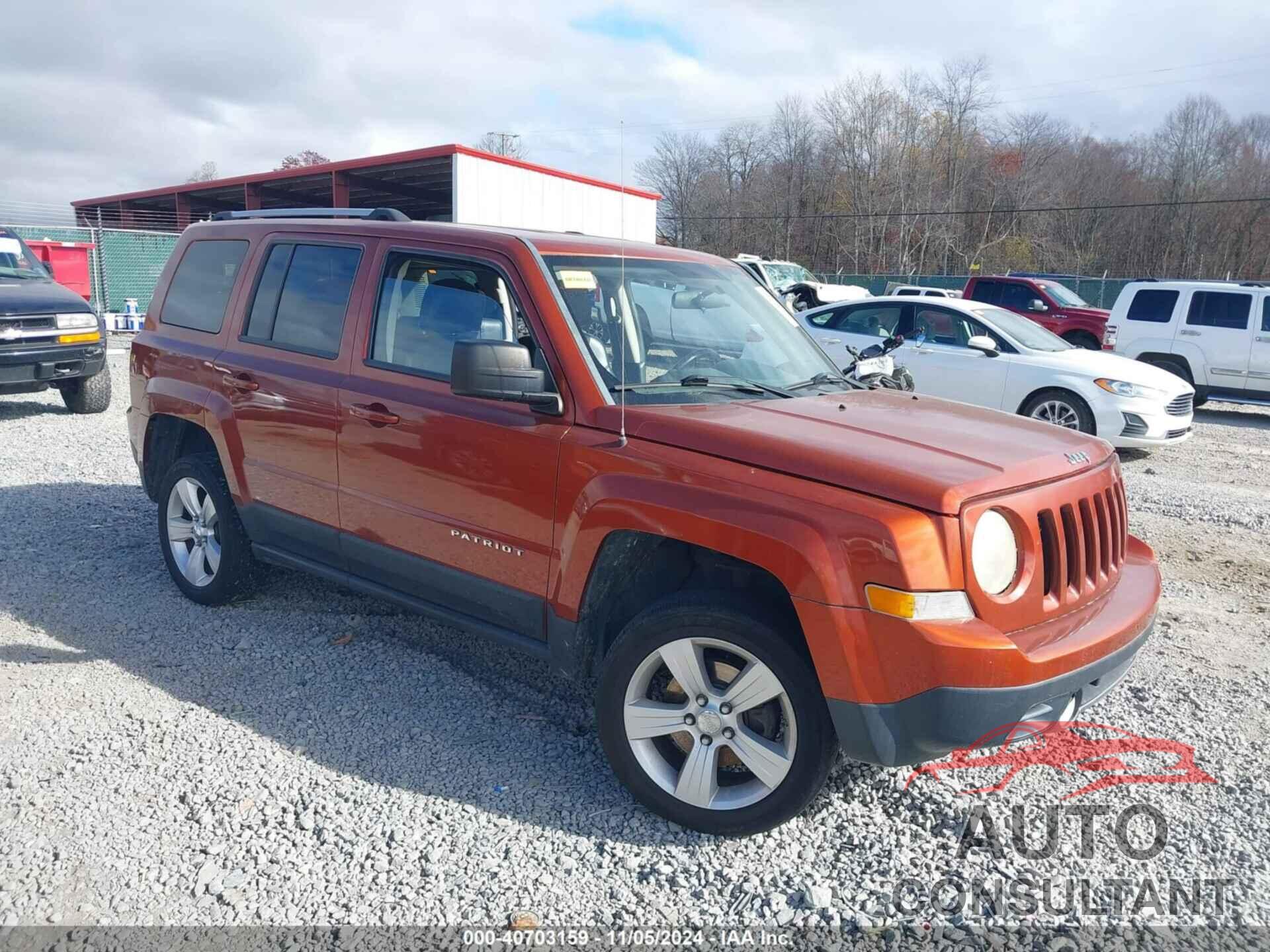 JEEP PATRIOT 2012 - 1C4NJRCB8CD567770