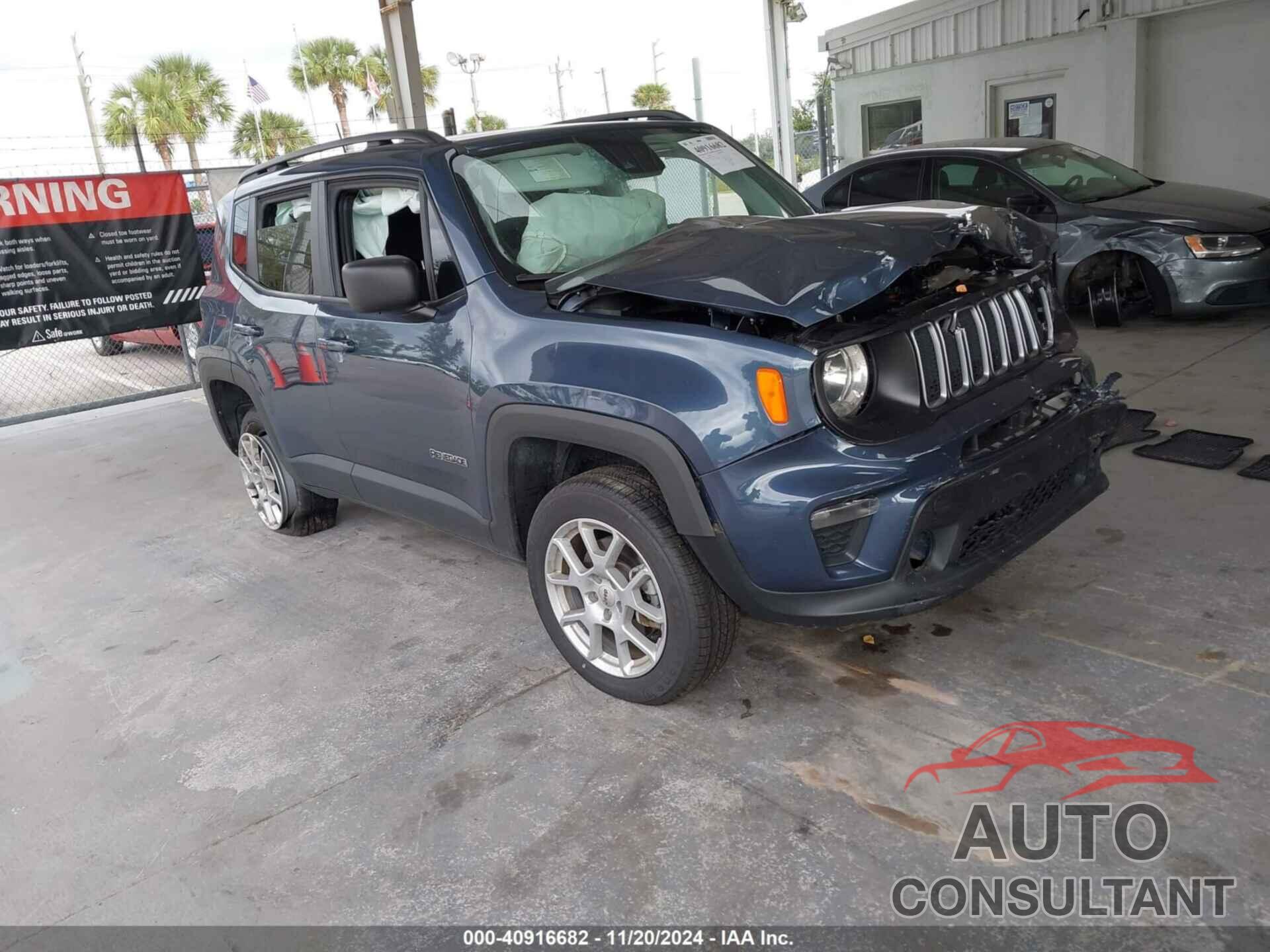 JEEP RENEGADE 2022 - ZACNJDB19NPN72909