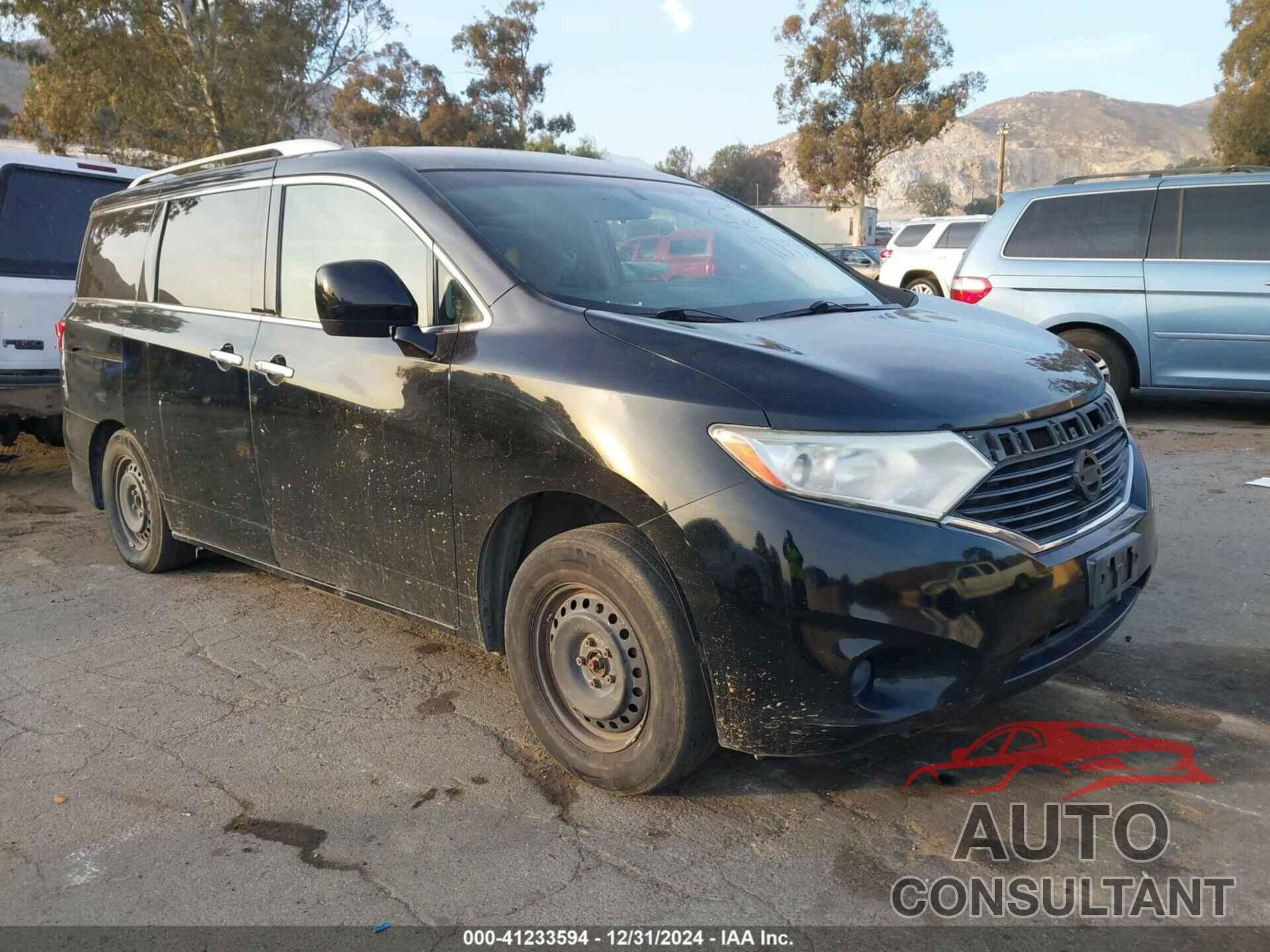 NISSAN QUEST 2012 - JN8AE2KP3C9043702