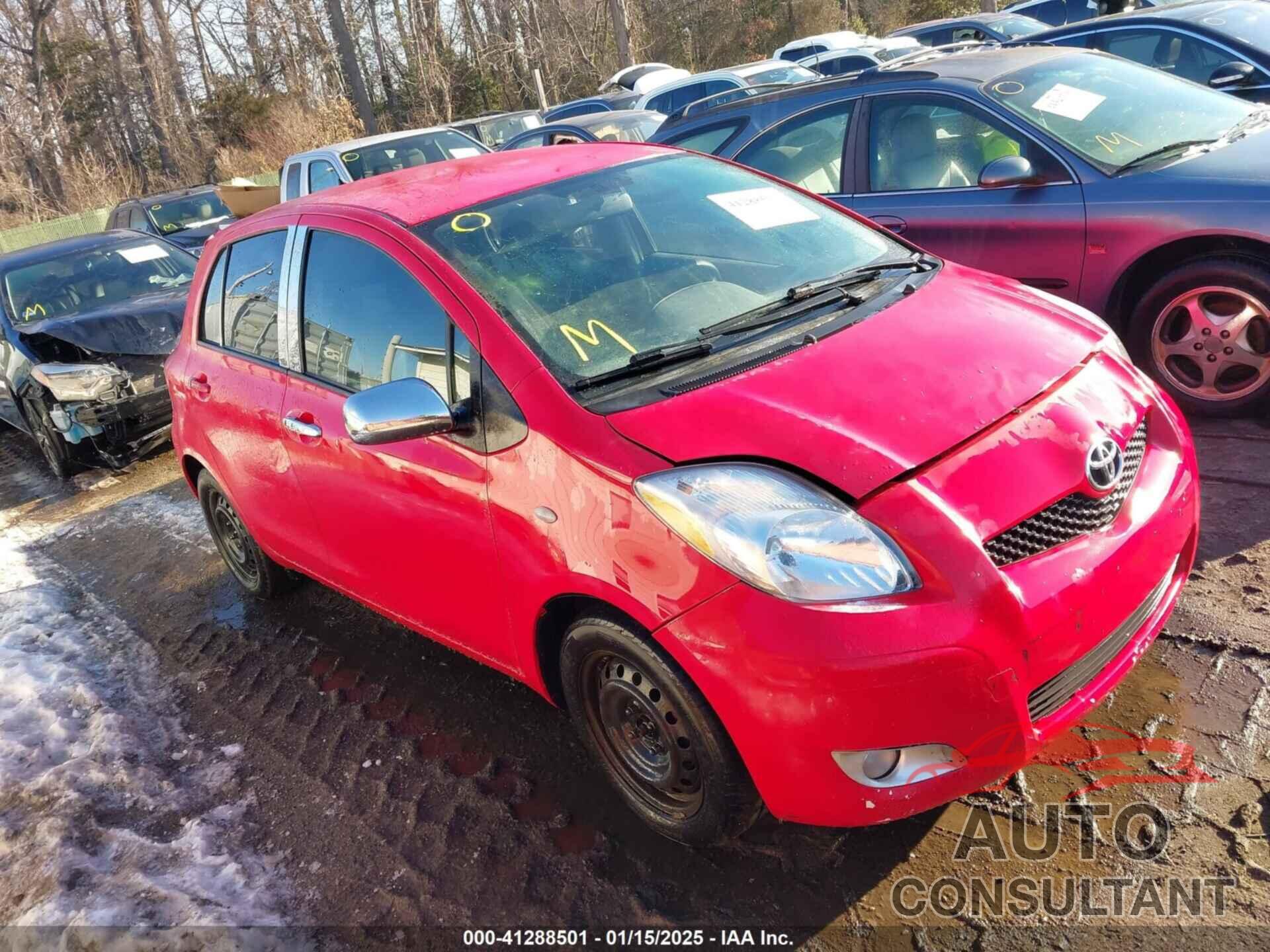 TOYOTA YARIS 2009 - JTDKT903195247008
