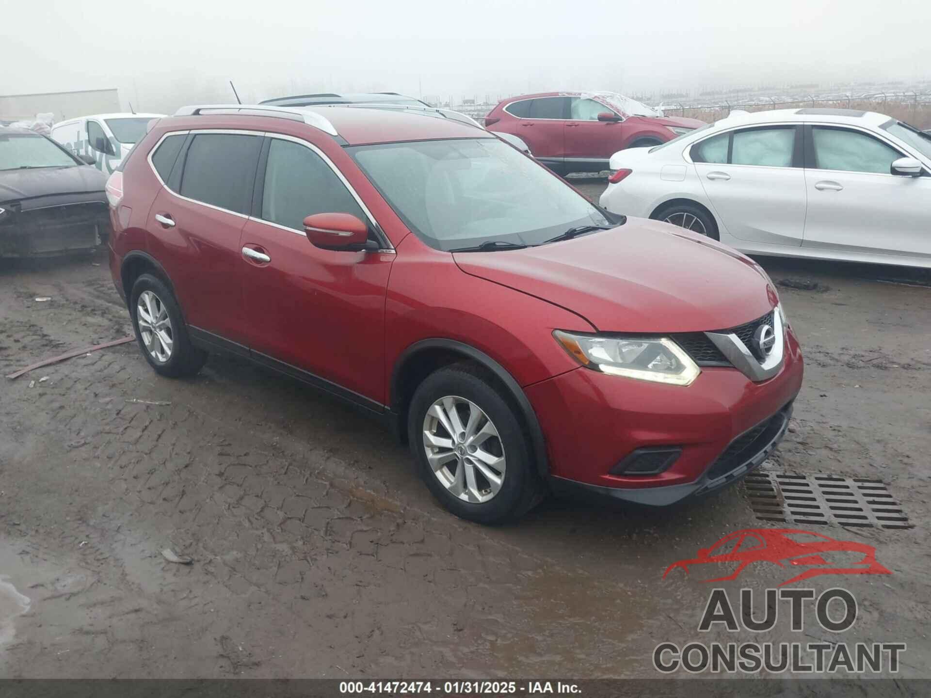 NISSAN ROGUE 2015 - KNMAT2MT8FP563387