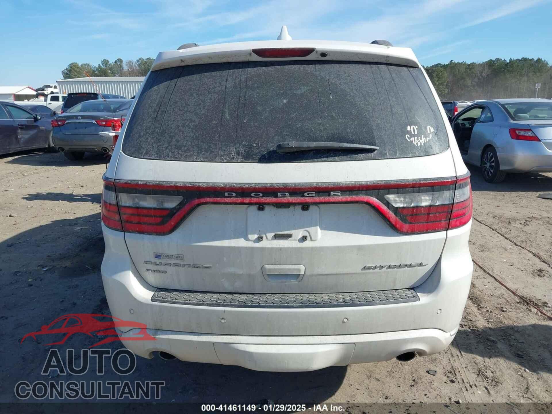DODGE DURANGO 2017 - 1C4RDJEG3HC691297