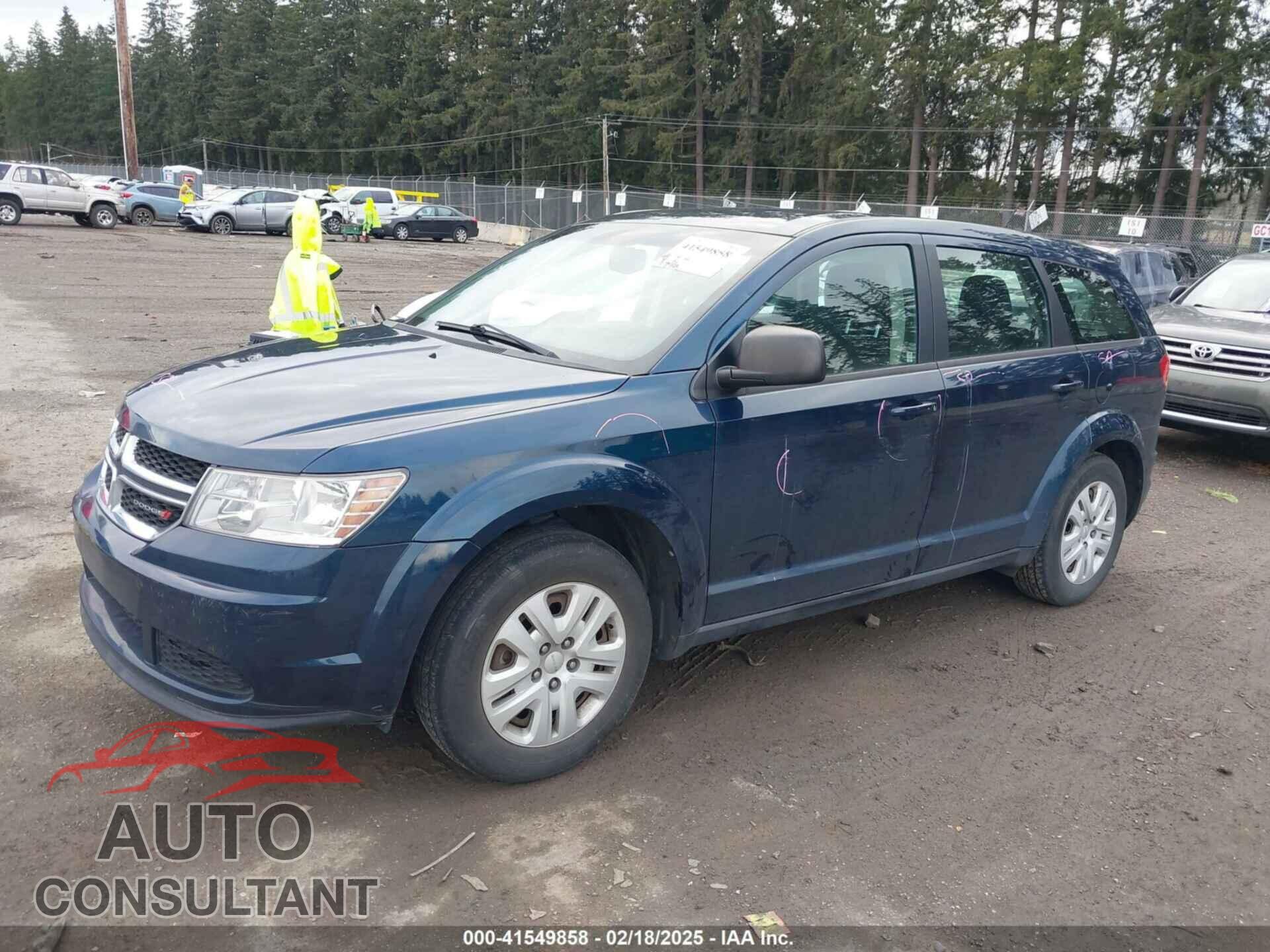 DODGE JOURNEY 2014 - 3C4PDCAB4ET149493