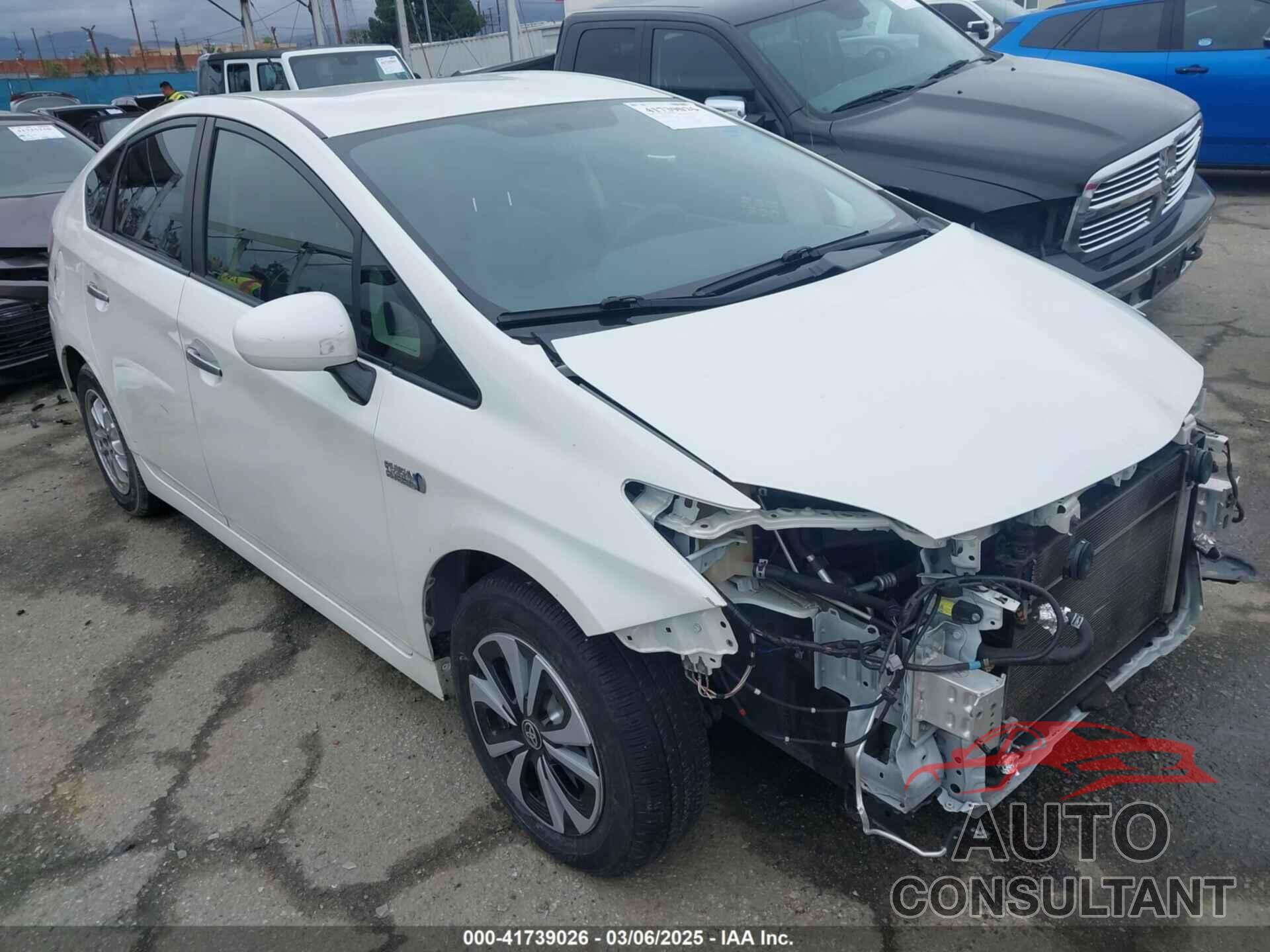 TOYOTA PRIUS PLUG-IN 2012 - JTDKN3DP0C3015376