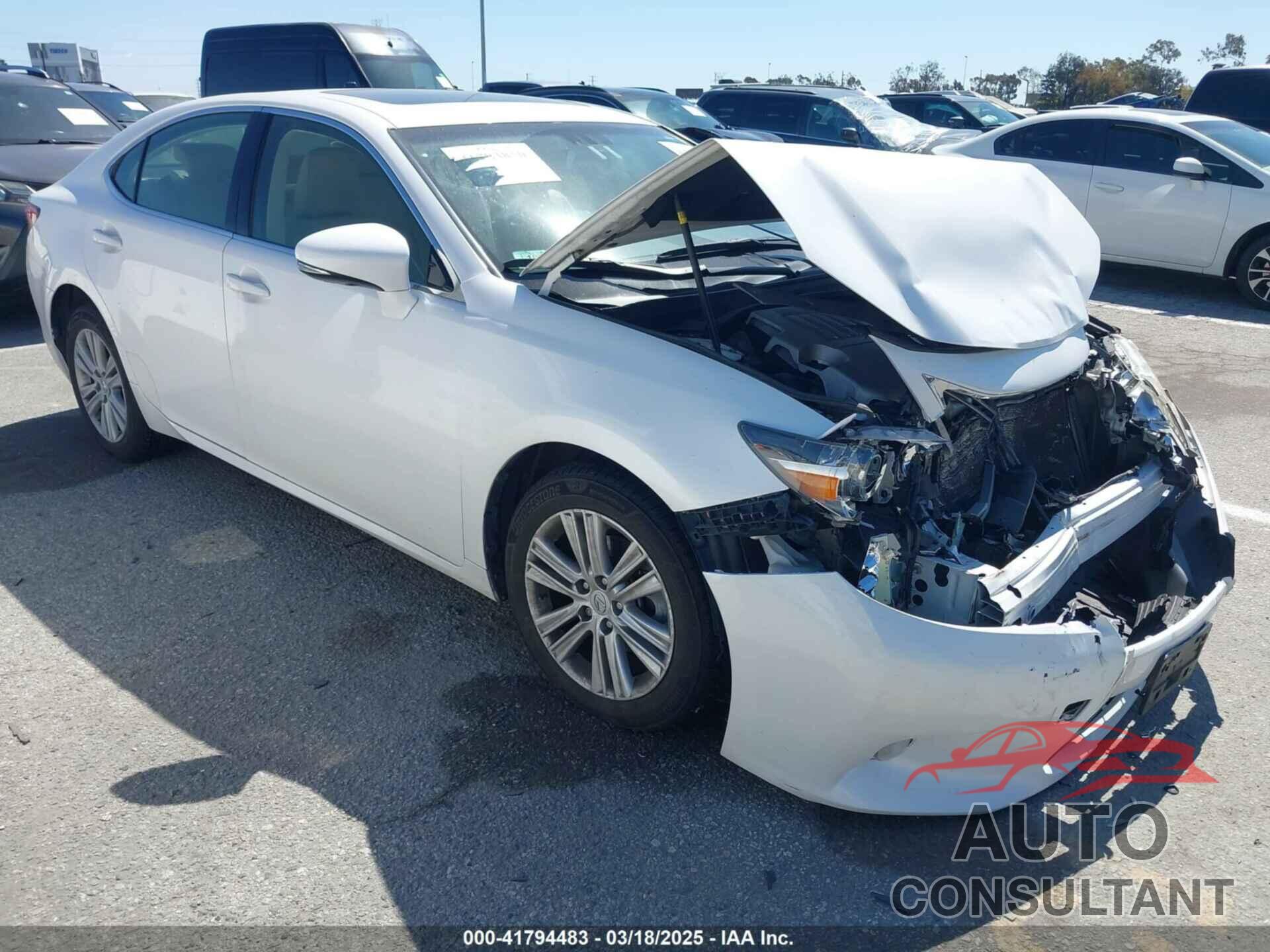 LEXUS ES 350 2013 - JTHBK1GG3D2001888
