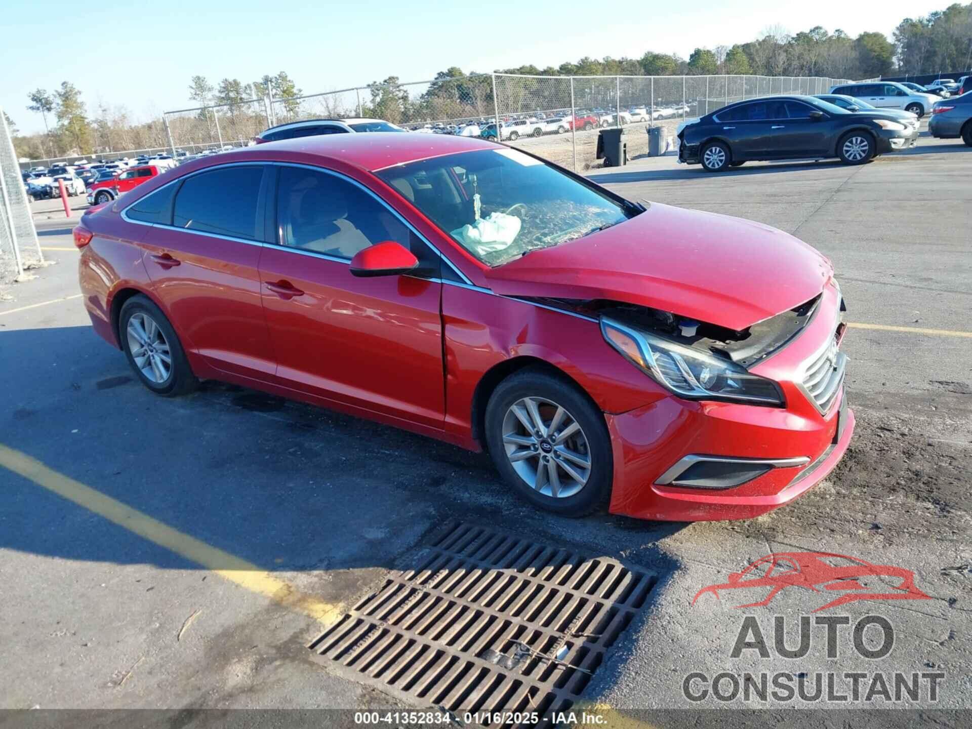 HYUNDAI SONATA 2017 - 5NPE24AF9HH486512