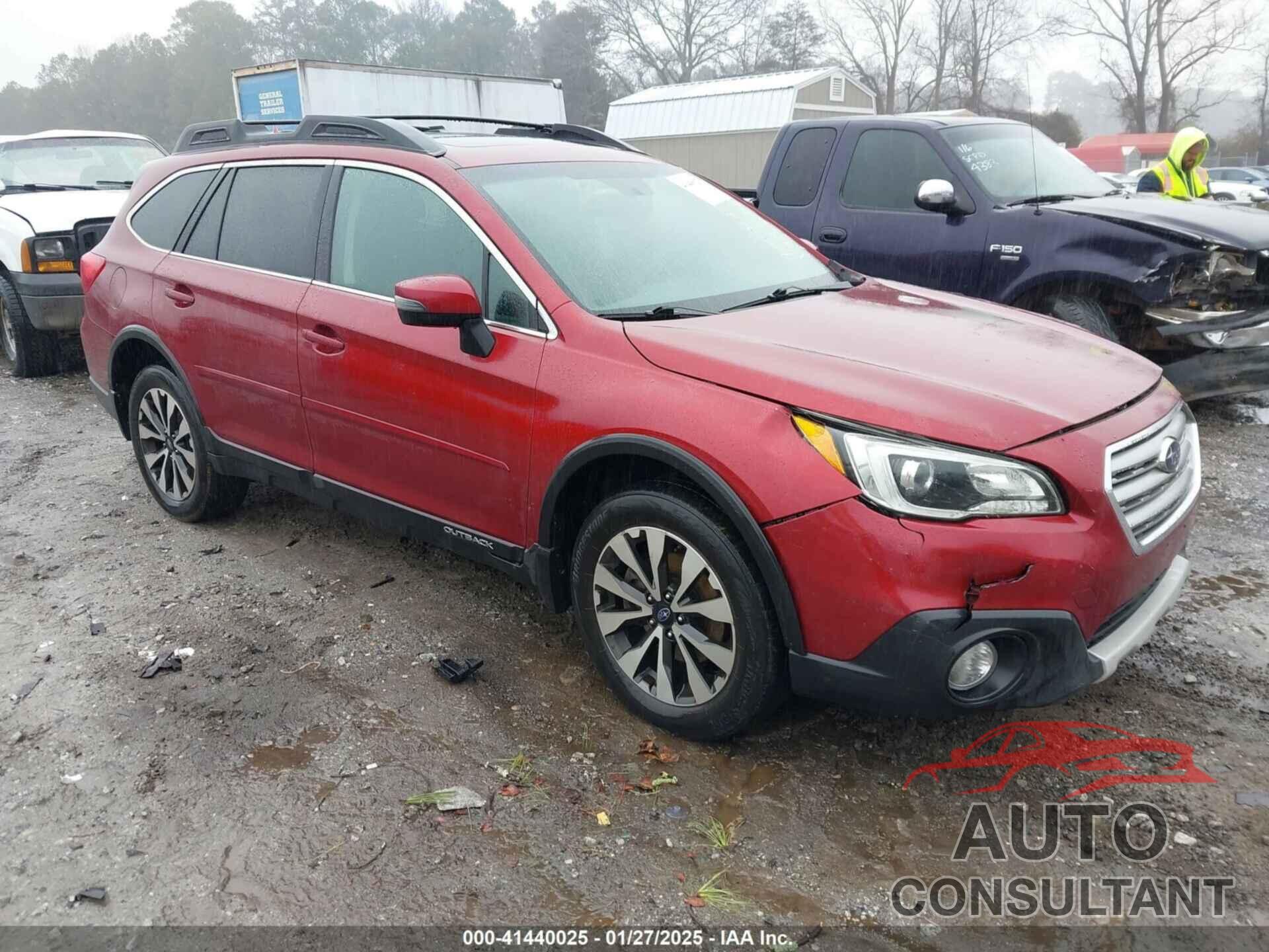 SUBARU OUTBACK 2016 - 4S4BSENC1G3214681