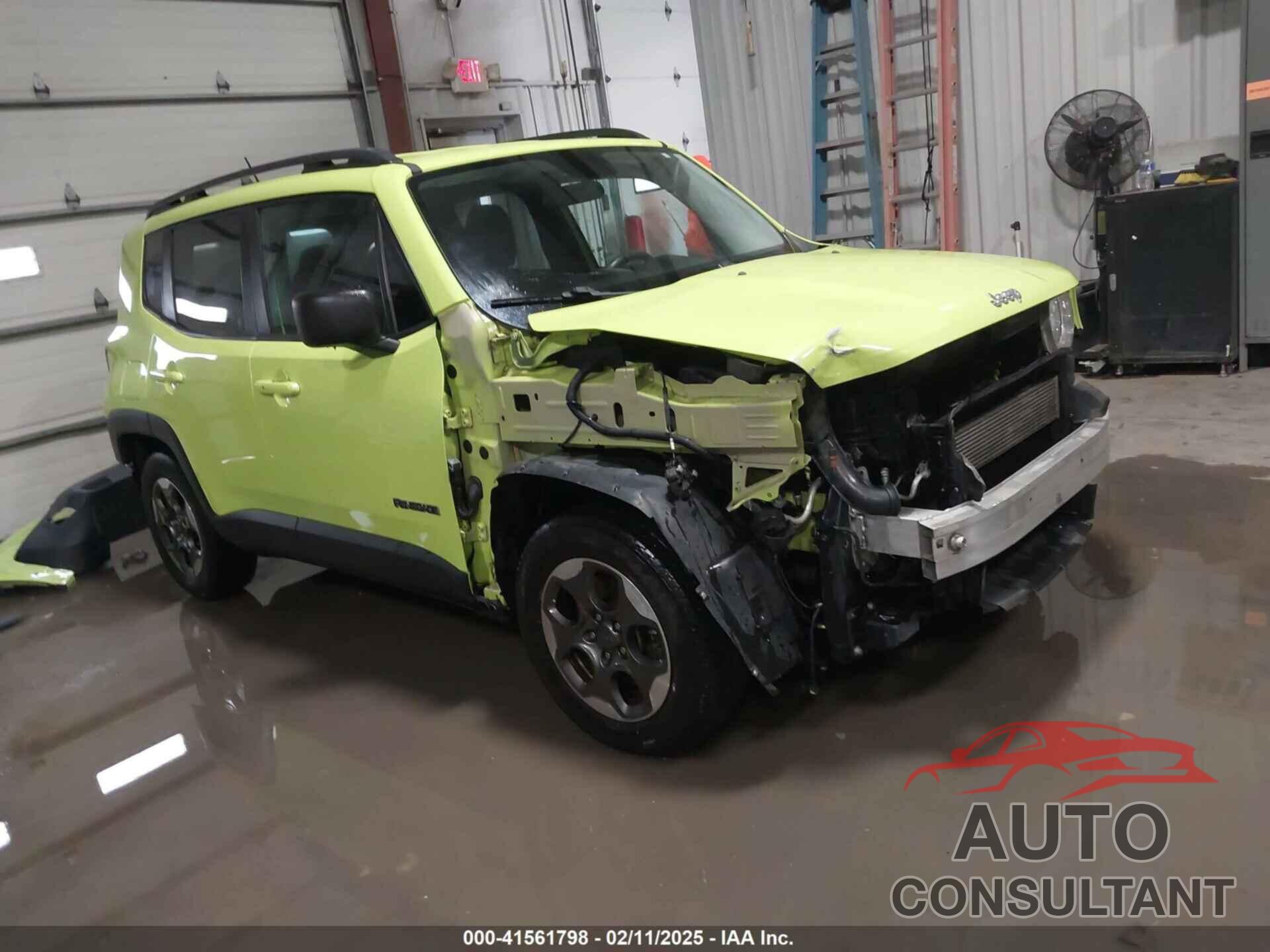 JEEP RENEGADE 2017 - ZACCJAAB4HPF19297