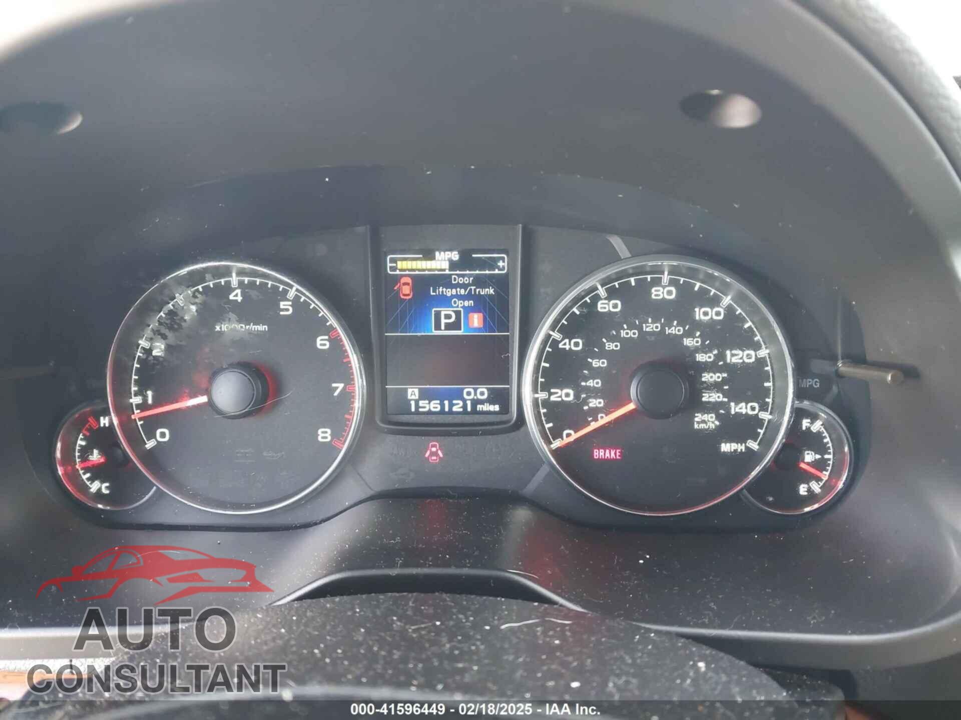 SUBARU OUTBACK 2014 - 4S4BRBLC7E3324791