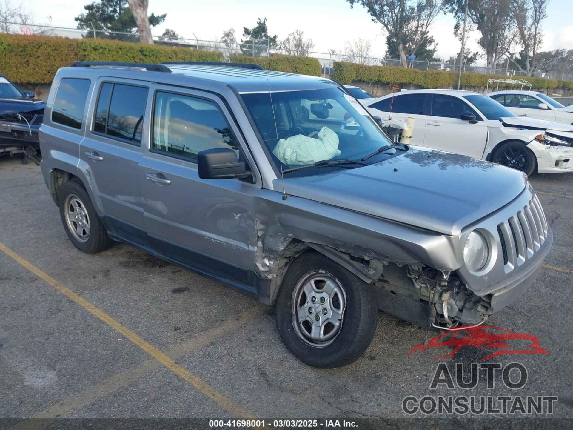 JEEP PATRIOT 2016 - 1C4NJPBA9GD742367