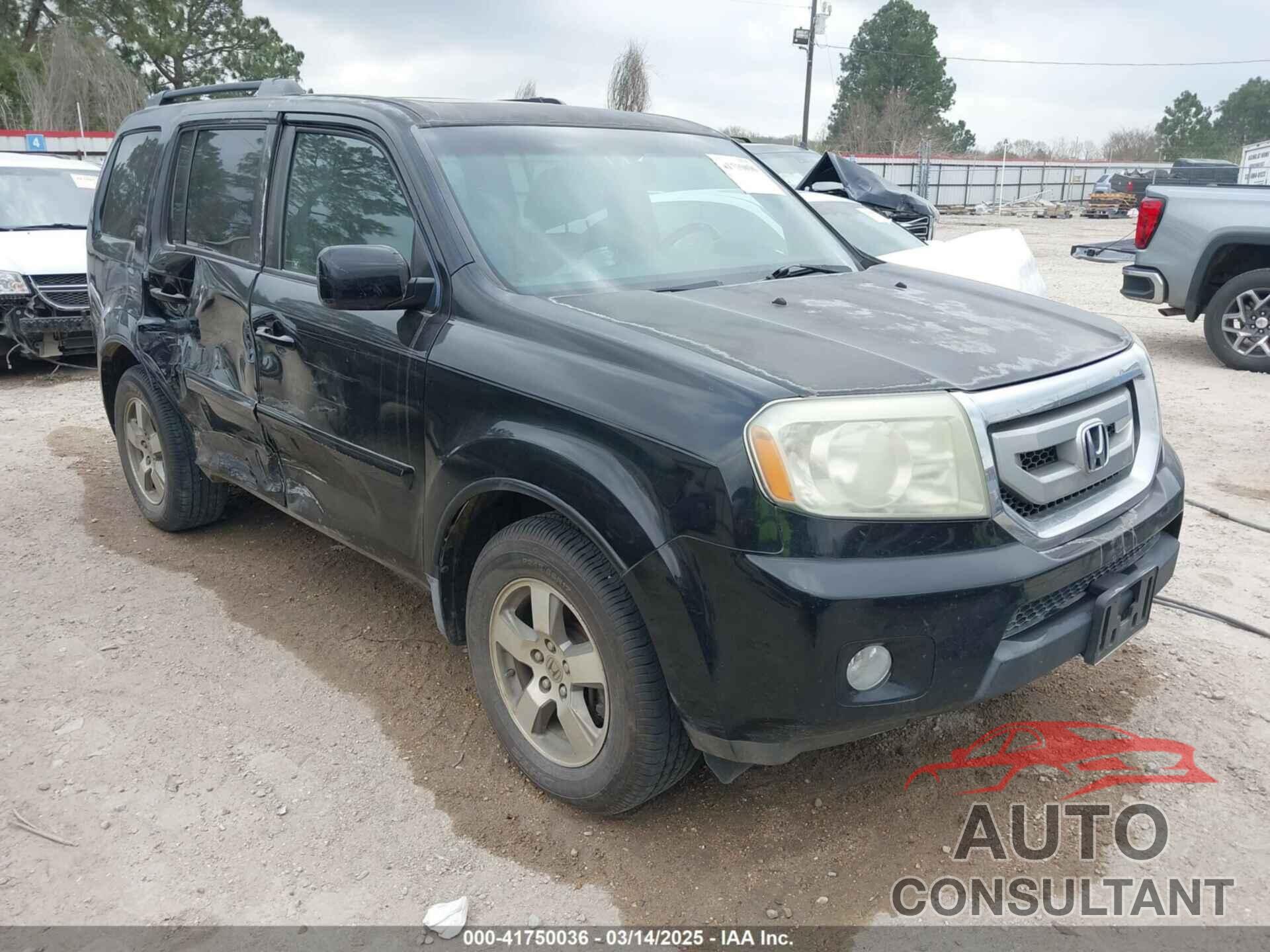 HONDA PILOT 2009 - 5FNYF38599B027747