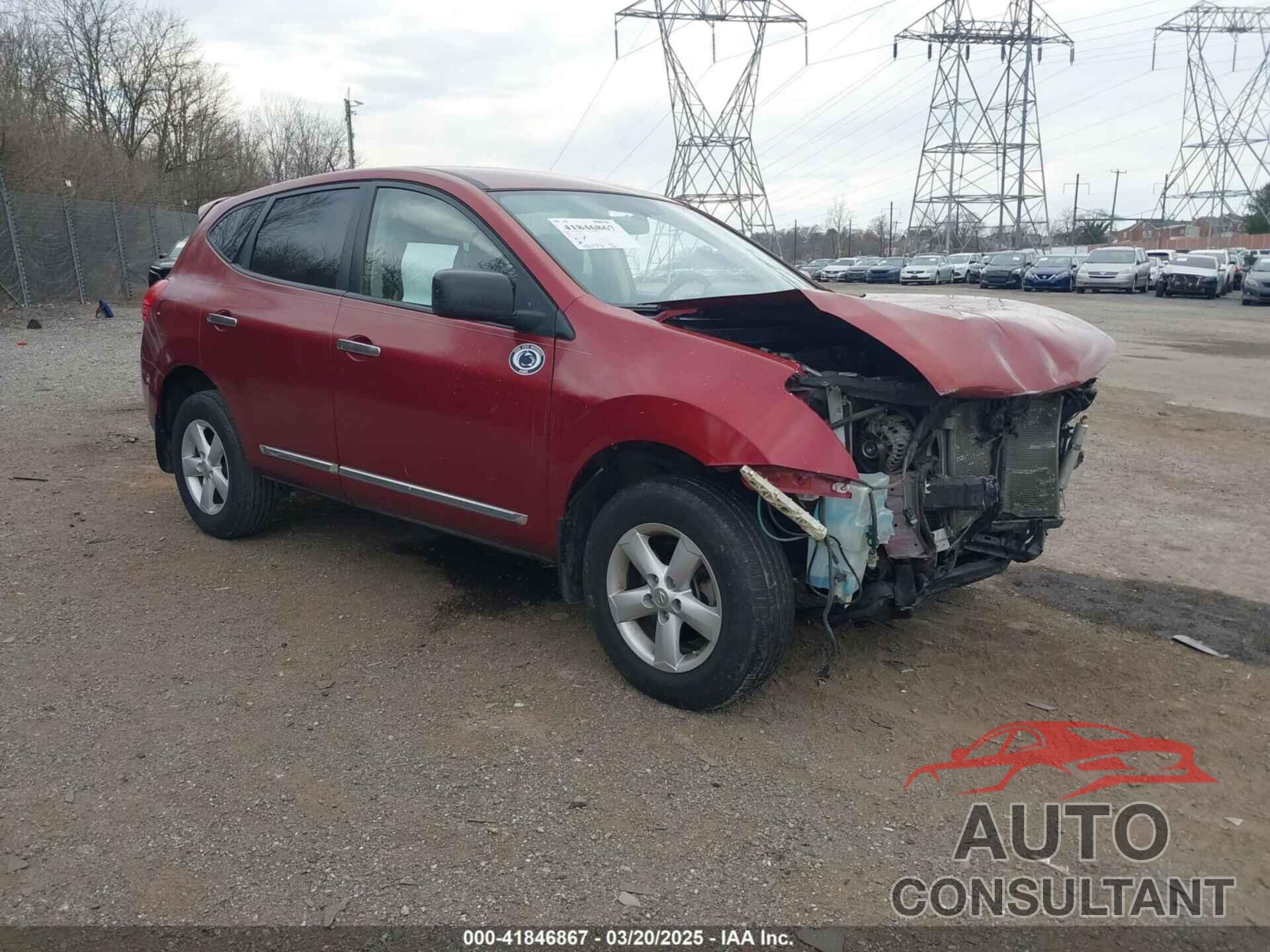 NISSAN ROGUE 2012 - JN8AS5MV8CW398470