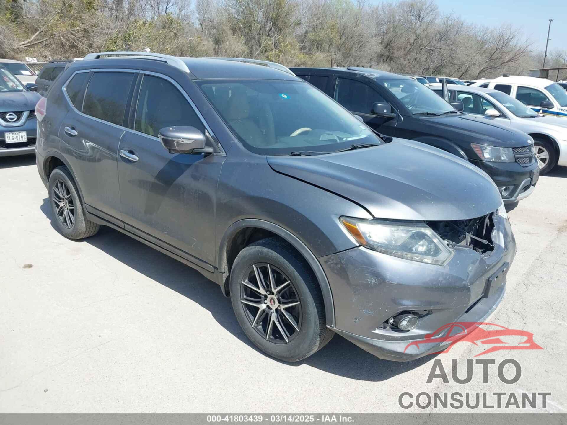 NISSAN ROGUE 2015 - 5N1AT2MT4FC773875