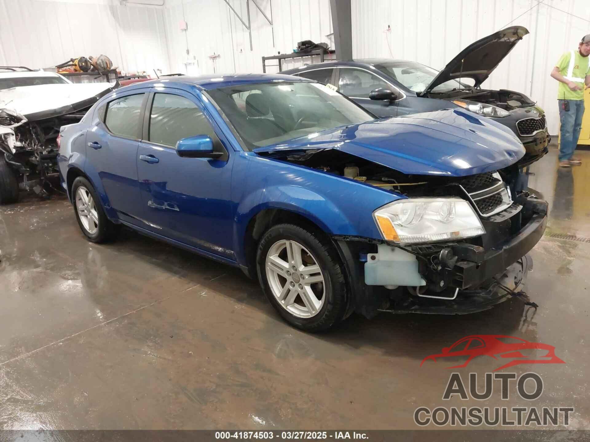 DODGE AVENGER 2012 - 1C3CDZCB9CN177581