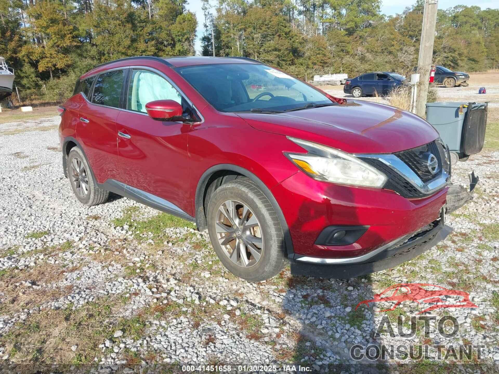NISSAN MURANO 2015 - 5N1AZ2MG6FN286750