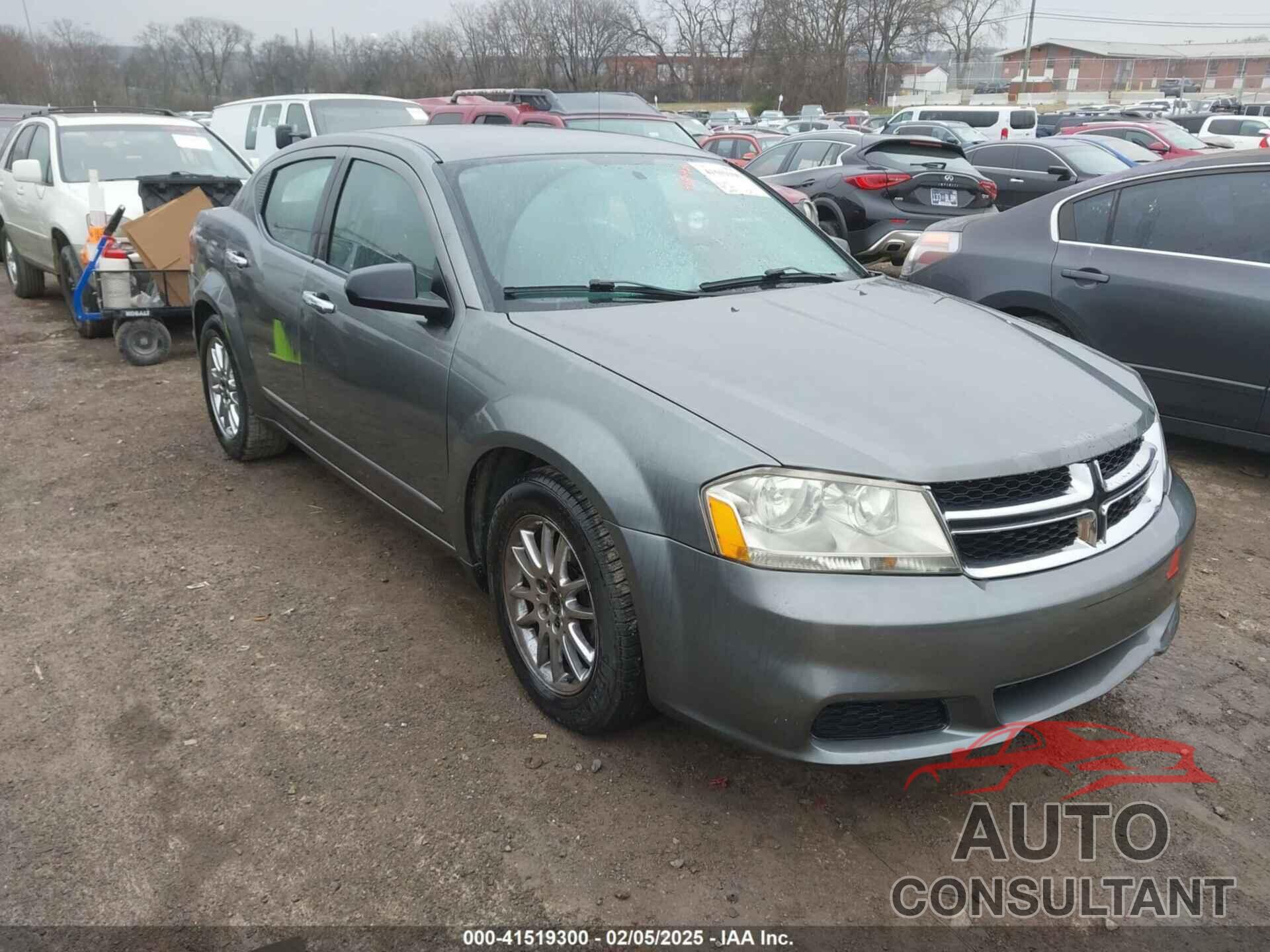 DODGE AVENGER 2012 - 1C3CDZAB6CN185382